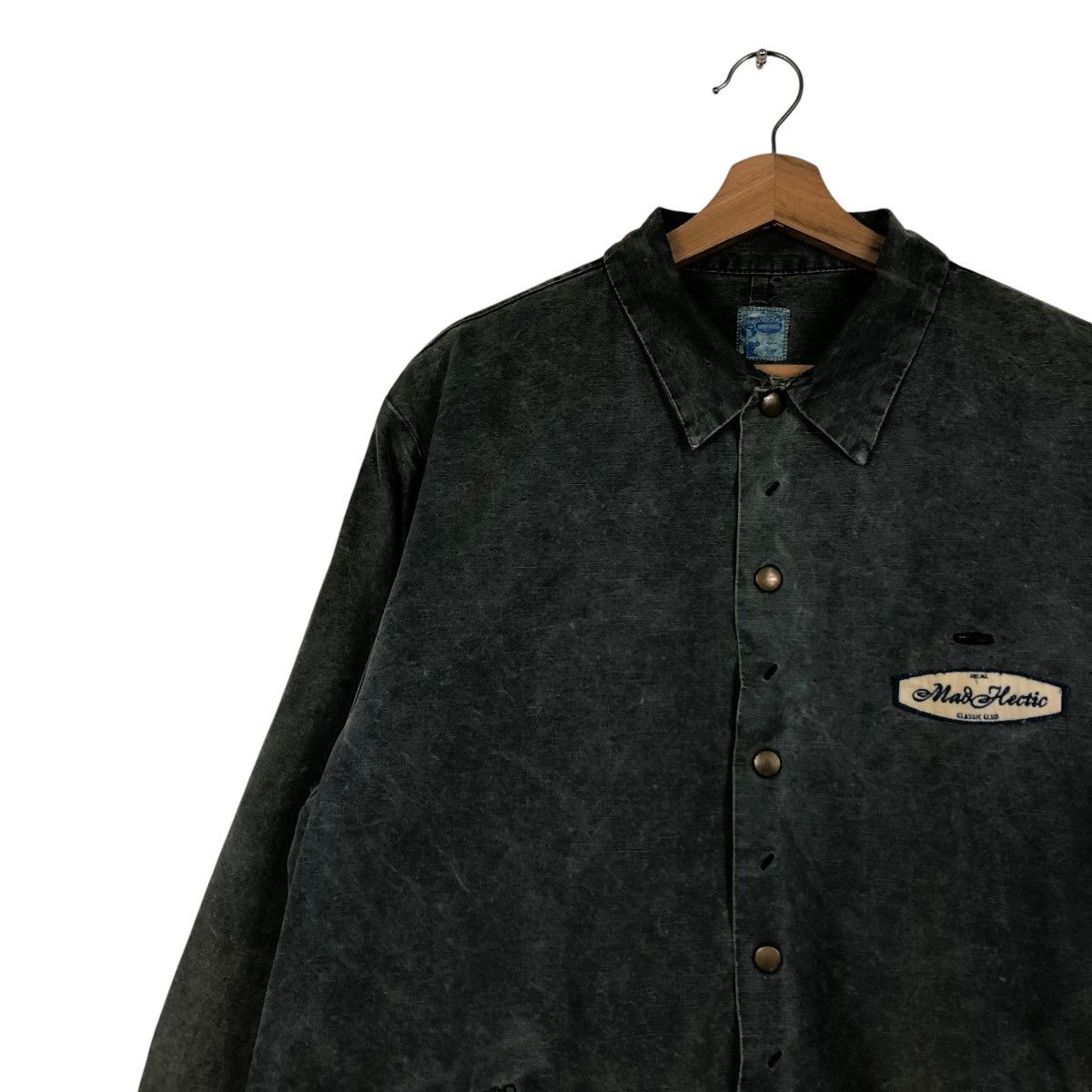 Hysteric Glamour 🔥VINTAGE CHORE WORK JACKET MAD HECTIC CLASSIC CLUB Size US L / EU 52-54 / 3 - 9 Thumbnail