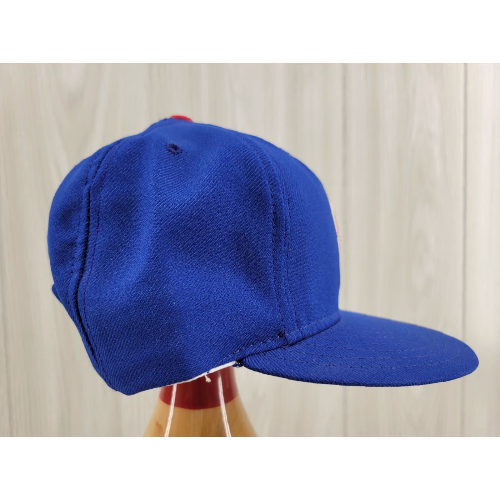 MLB VINTAGE Chicago Cubs Snapback Cap MLB Baseball Adjustable Hat Men Blue 90s Retro Sports Logo MLB Shirts Mens Size ONE SIZE - 5 Thumbnail