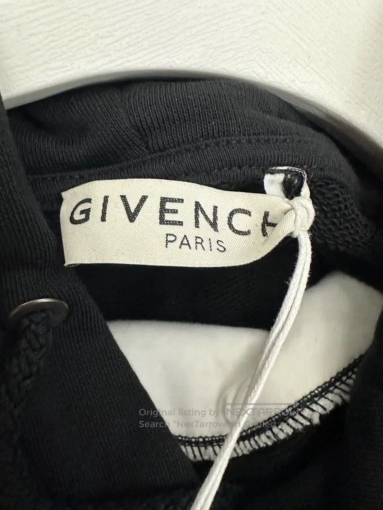 Givenchy Givenchy Classic Black Zip Hoodie Loose Fit Jacket Size US L / EU 52-54 / 3 - 3 Thumbnail