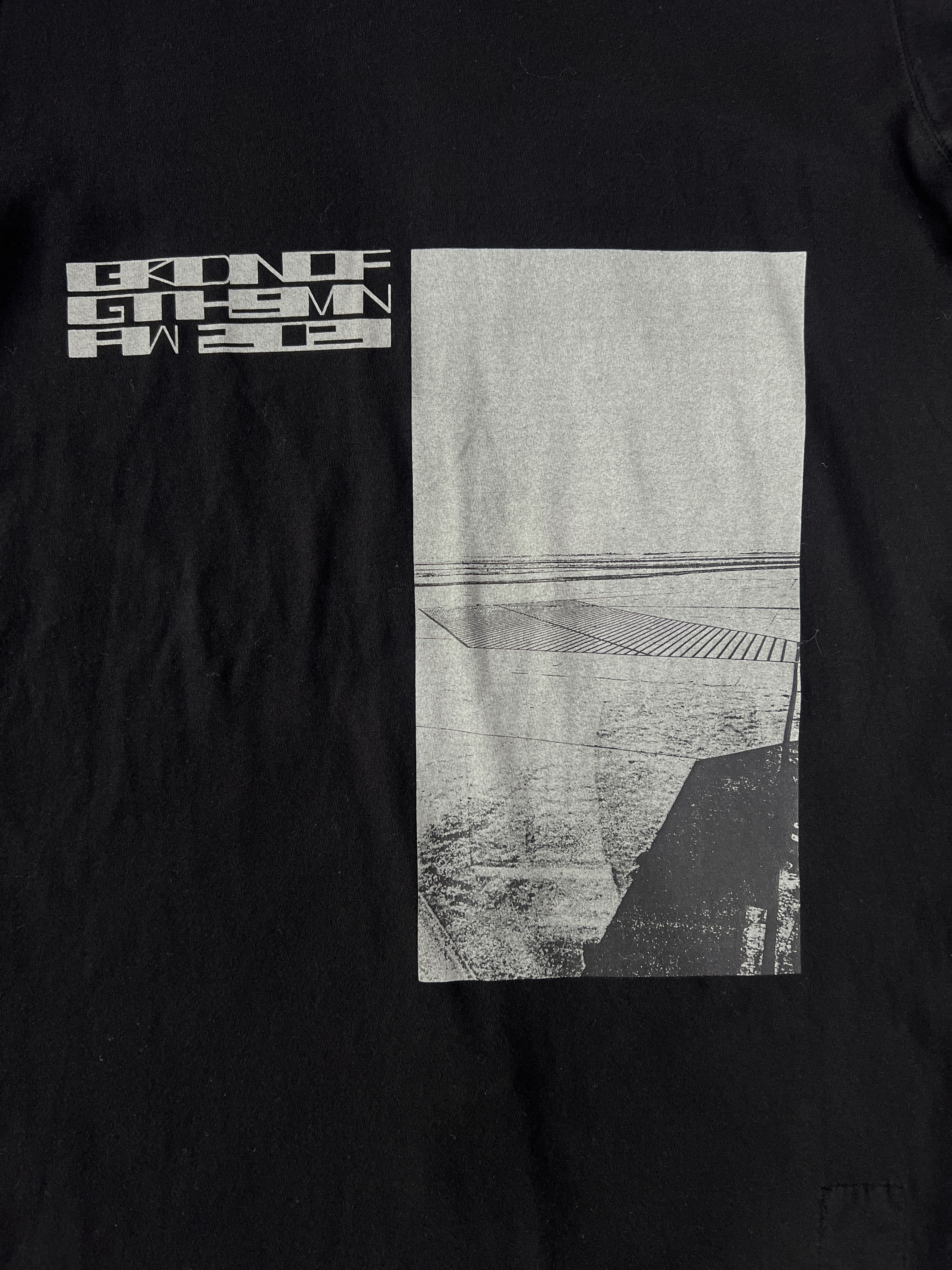 Rick Owens Drkshdw Rick Owens DRKSHDW Gethsemane Level Tee Black Size US S / EU 44-46 / 1 - 3 Thumbnail