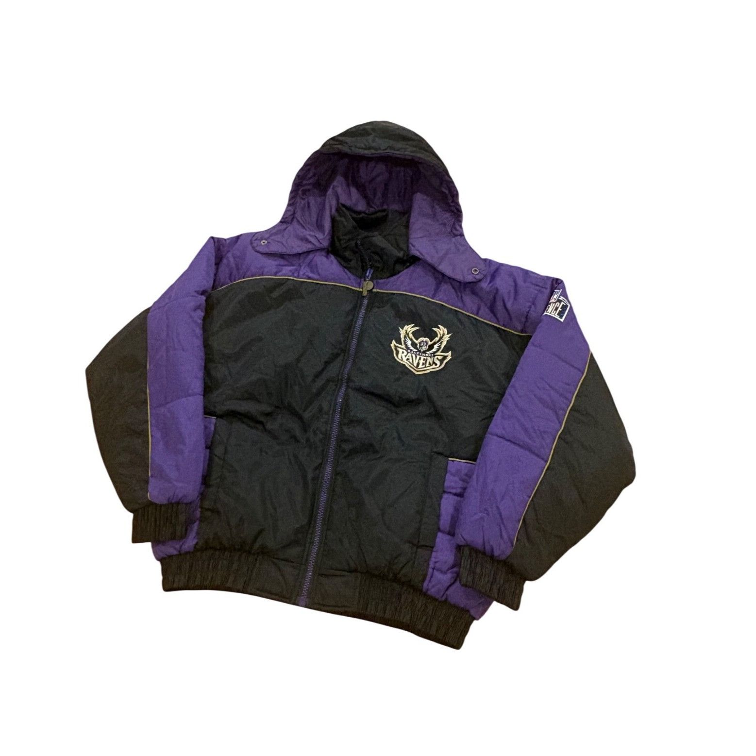 Pro Player Vintage 90s Pro Player Baltimore Ravens Old Logo NFL Puffer Size US L / EU 52-54 / 3 - 4 Thumbnail