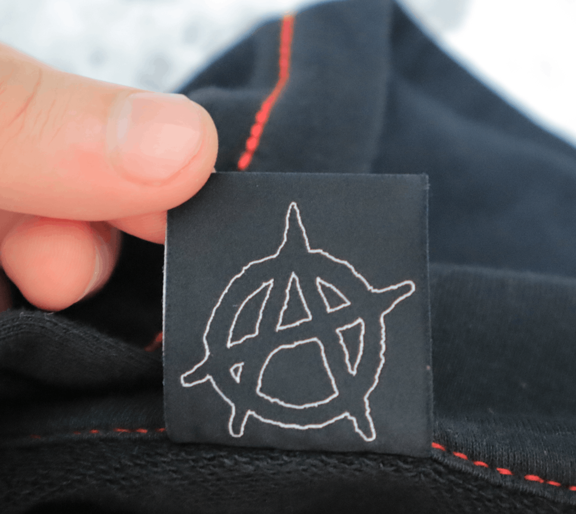 Revenge Revenge Contrast Skull Embroidered Zip Size US S / EU 44-46 / 1 - 4 Thumbnail