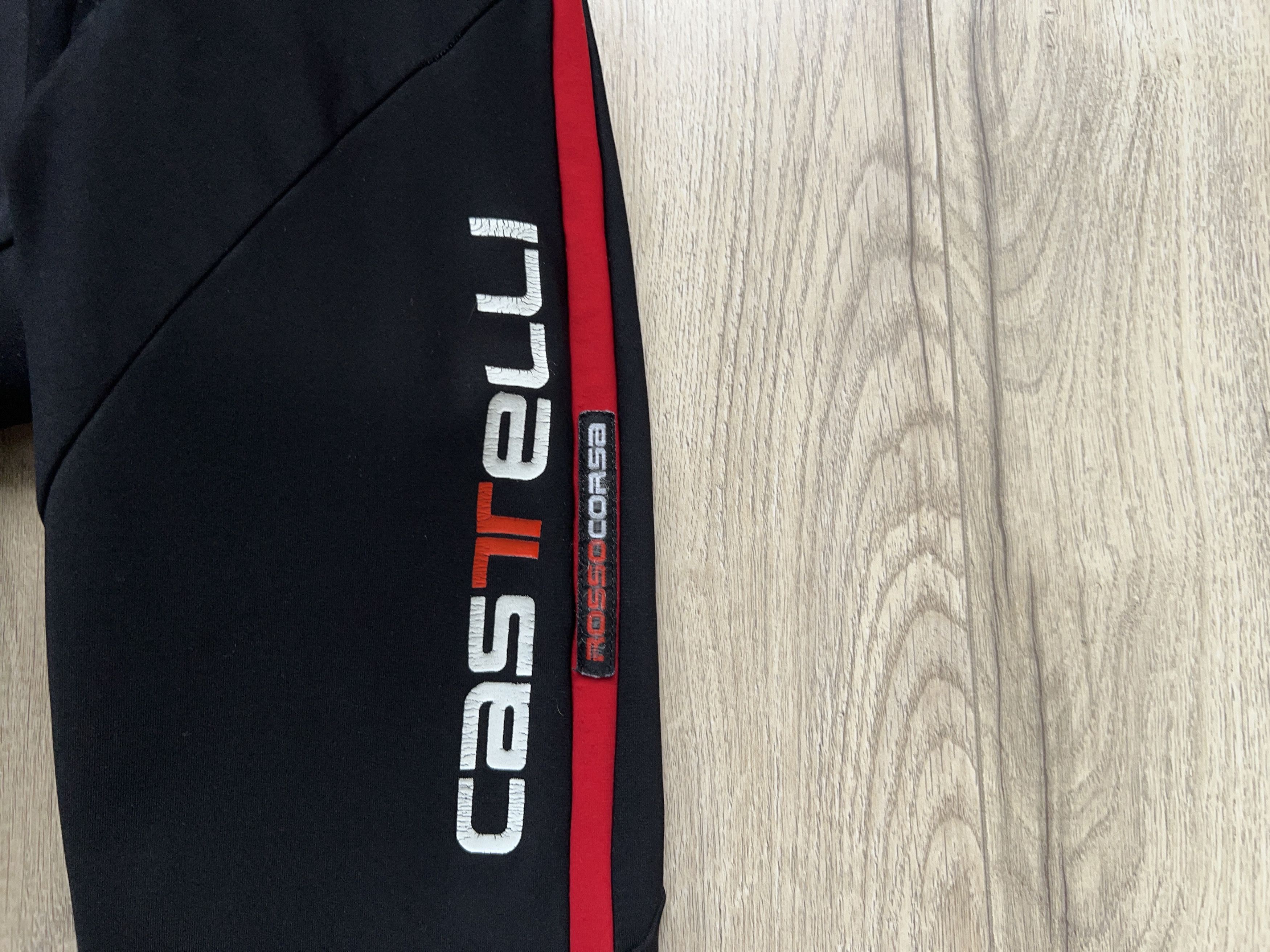 Other Castelli Rosso Corsa Bib Shorts Black With Straps Cycling Size US 38 / EU 54 - 5 Thumbnail
