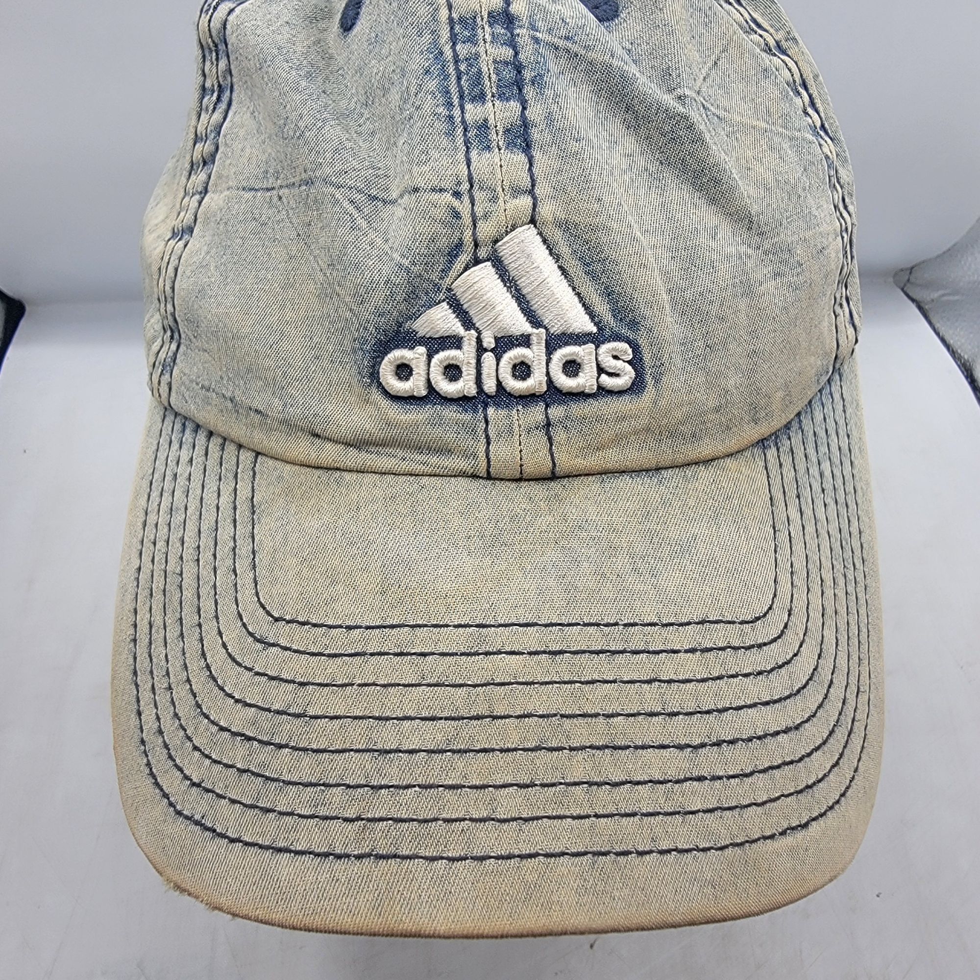 Adidas Adidas Distressed Gray Climalite Dad Cap Causal Athletic Out Size ONE SIZE - 9 Thumbnail