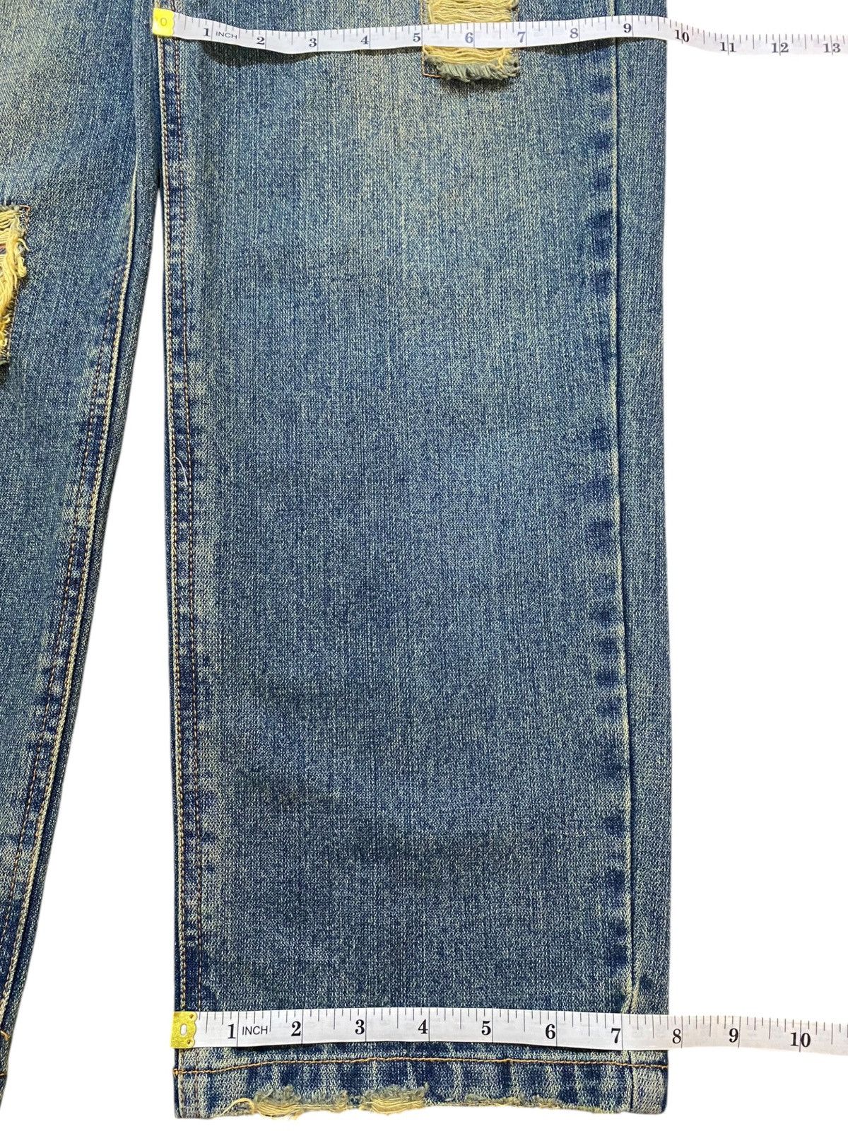 Japanese Brand Vintage Japanese Brands Mud Wash Distressed Denim Jeans Size US 31 - 16 Thumbnail