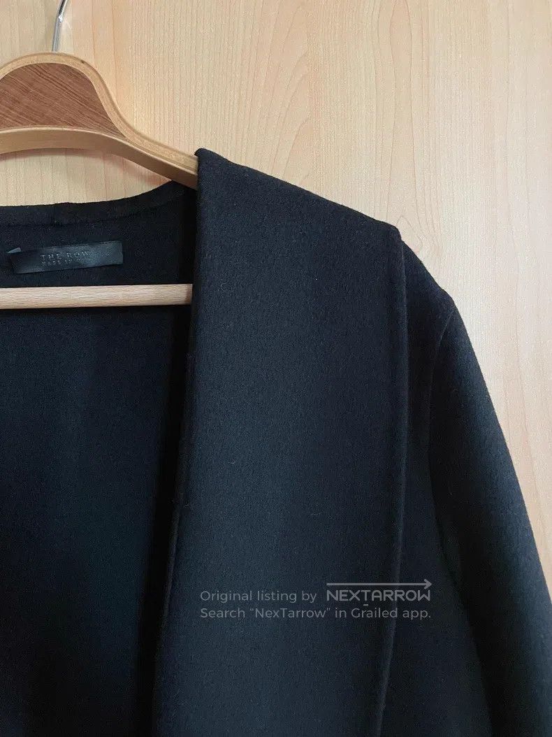 The Row The Row size 8 Black Label Wool Coat Size S / US 4 / IT 40 - 2 Thumbnail