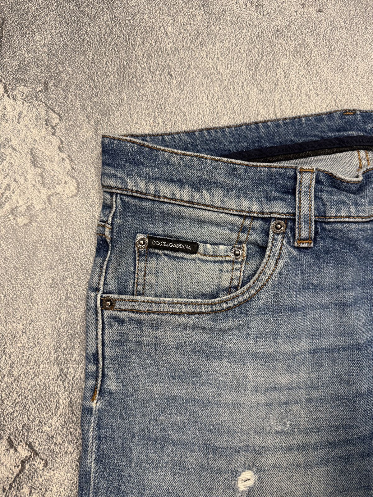Dolce & Gabbana Dolce & Gabanna Vintage D&G Y2K Denim Jeans Size 34" / US 12 / IT 48 - 7 Thumbnail