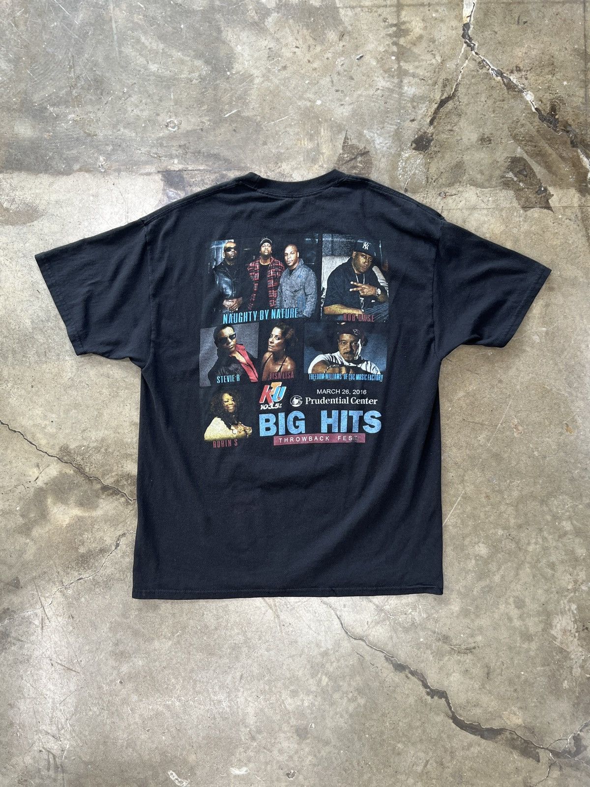 Rap Tees × Vintage Ja Rule Bobby Brown Throwback Music Festival Tee Medium Size US M / EU 48-50 / 2 - 5 Thumbnail