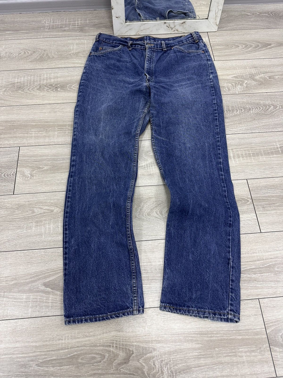 Levi's Levis Orange Tab 80s Made in Canada Jeans 40x34 Size US 40 / EU 56 - 2 Thumbnail