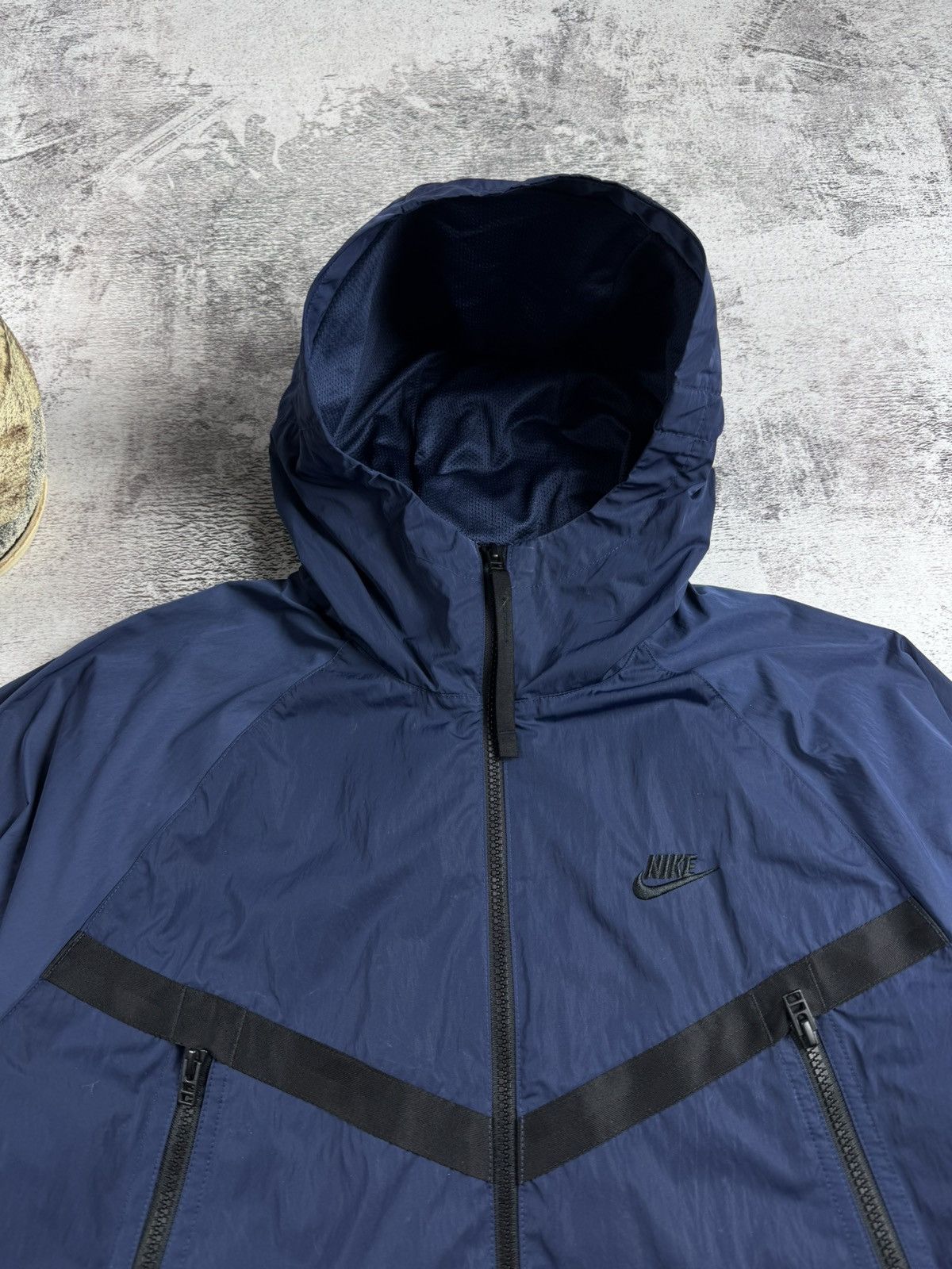 Nike Nike NSW Sportswear Windrunner Blue Men’s Medium Zip Jacket Hoodie Winderbreaker Size US M / EU 48-50 / 2 - 6 Thumbnail
