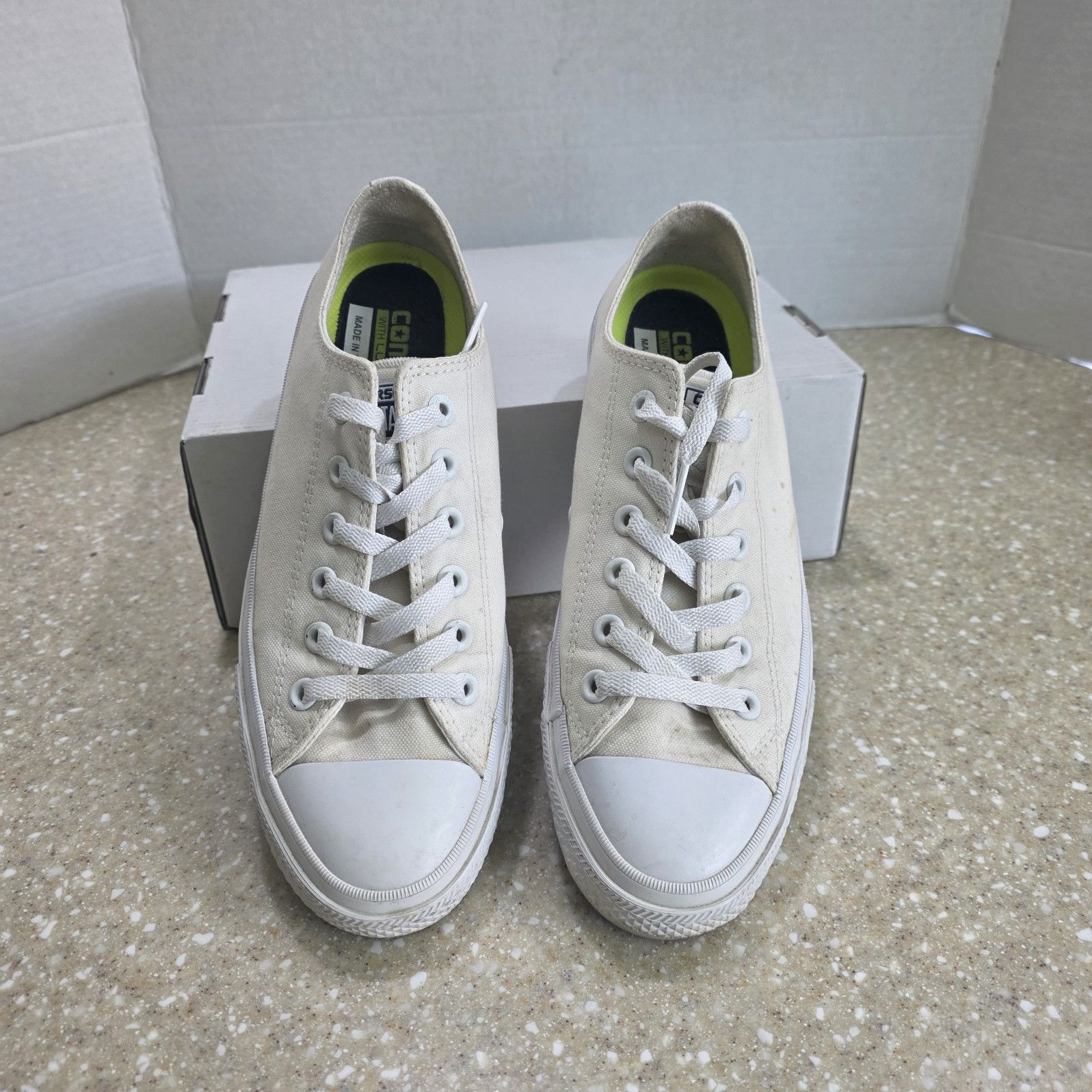 Converse Converse Chuck Taylor All Star II Low White Women's sz 9 Size US 9 / IT 39 - 1 Thumbnail