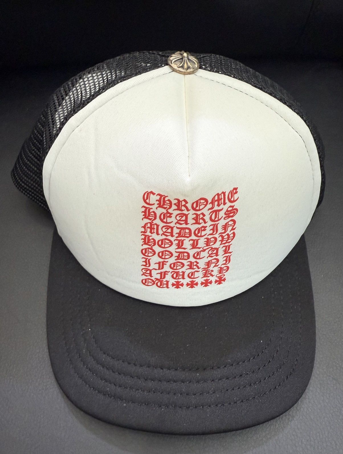 【Chrome Hearts】国内即発Hollywood Trucker Hat Hearts Hollywood Chrome Heart Trucker Cap Chrome Hearts