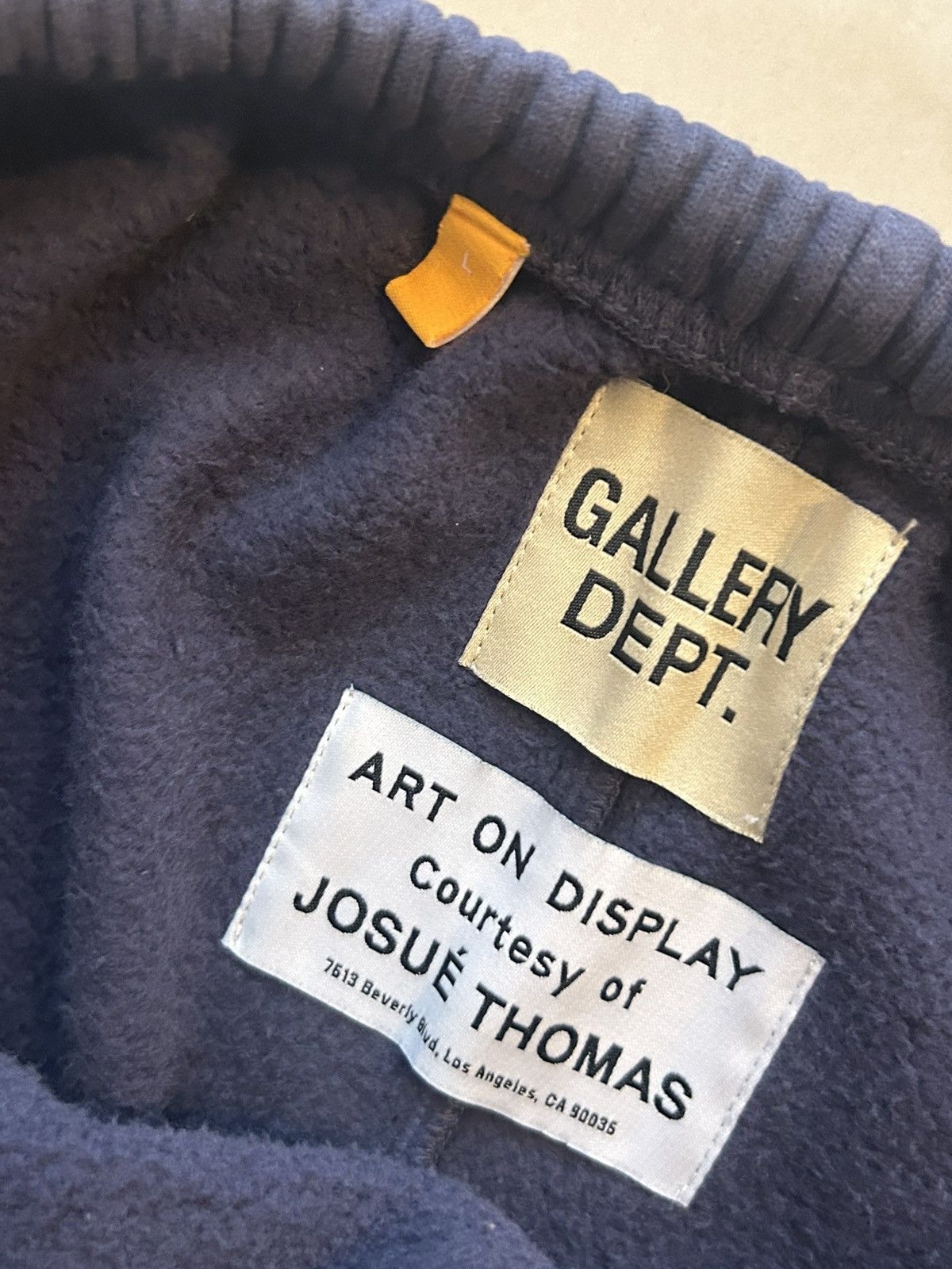Gallery Dept. Gallery Dept Navy Flare Sweatpants Size US 34 / EU 50 - 2 Thumbnail