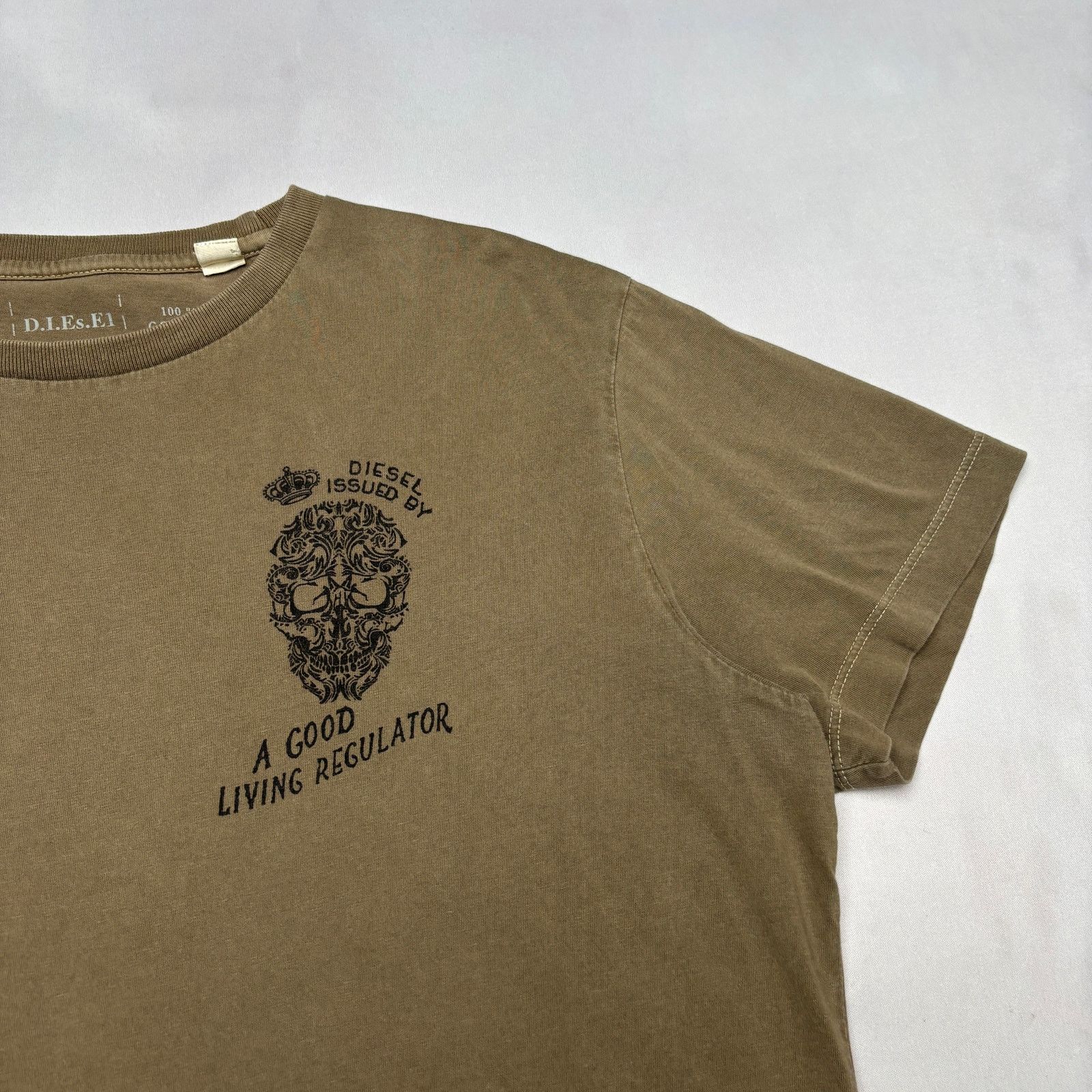 Diesel Diesel Industry Skull A Good Living Regulator Shirt XL Y2K Size US XL / EU 56 / 4 - 2 Thumbnail