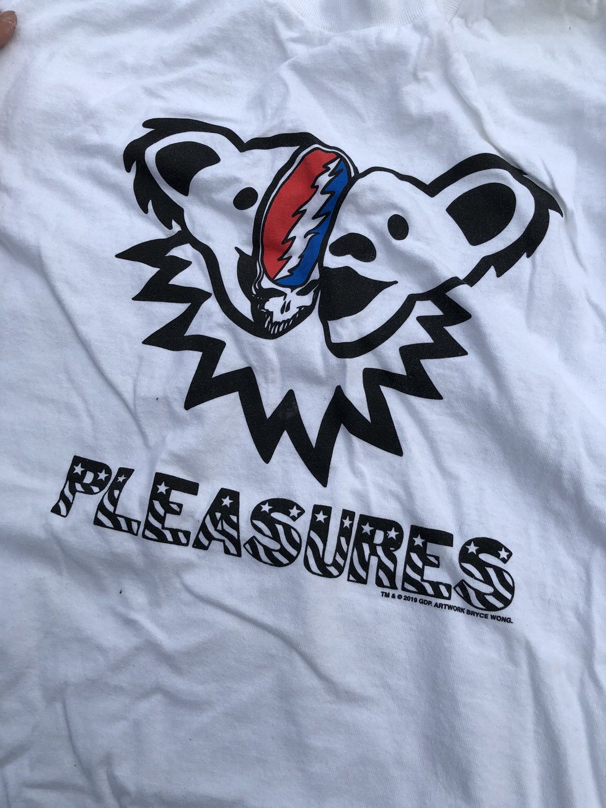 Grateful Dead × Pleasures PLEASURES x Grateful Dead t-shirt Size US XL / EU 56 / 4 - 4 Thumbnail