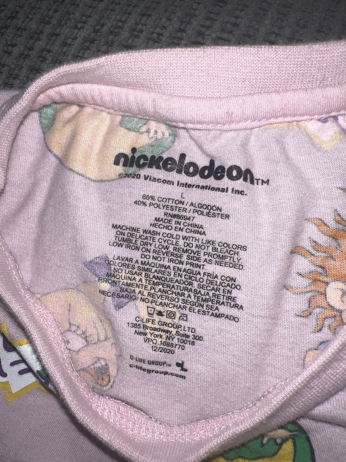 Nickelodeon Nickelodeon Rugrats All-Over Tee Size US L / EU 52-54 / 3 - 6 Thumbnail