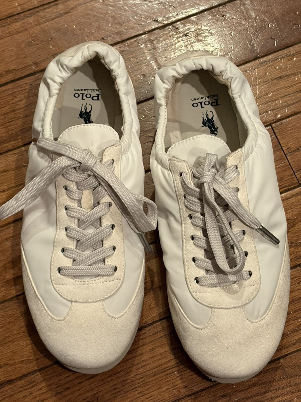 Polo Ralph Lauren Polo Ralph Lauren The Suede Pony Ballerina Sneaker Size US 7 / IT 37 - 2 Thumbnail