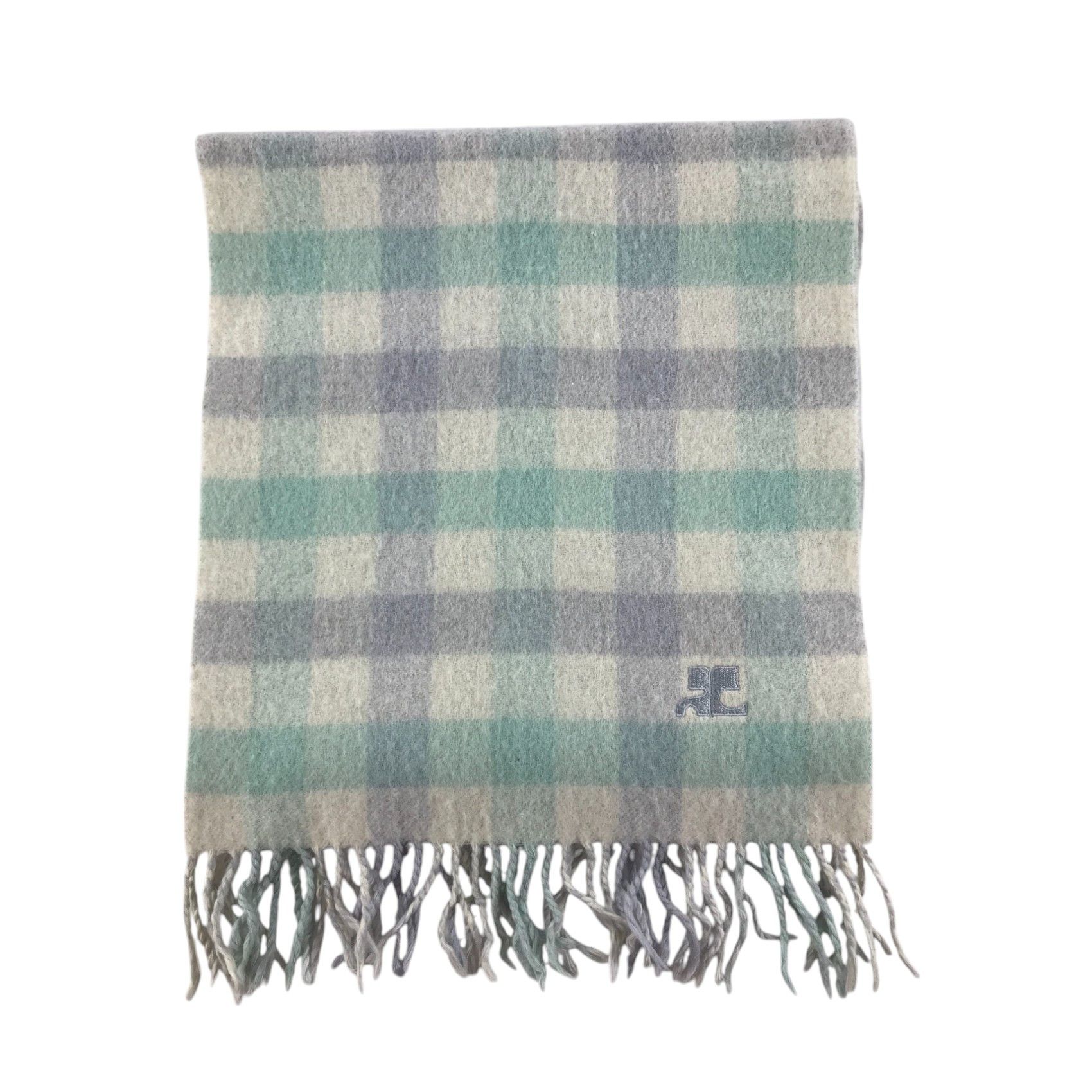 Courreges × Vintage Courreges Scarf / Muffler / Neckwear - WW2561 Size ONE SIZE - 2 Thumbnail