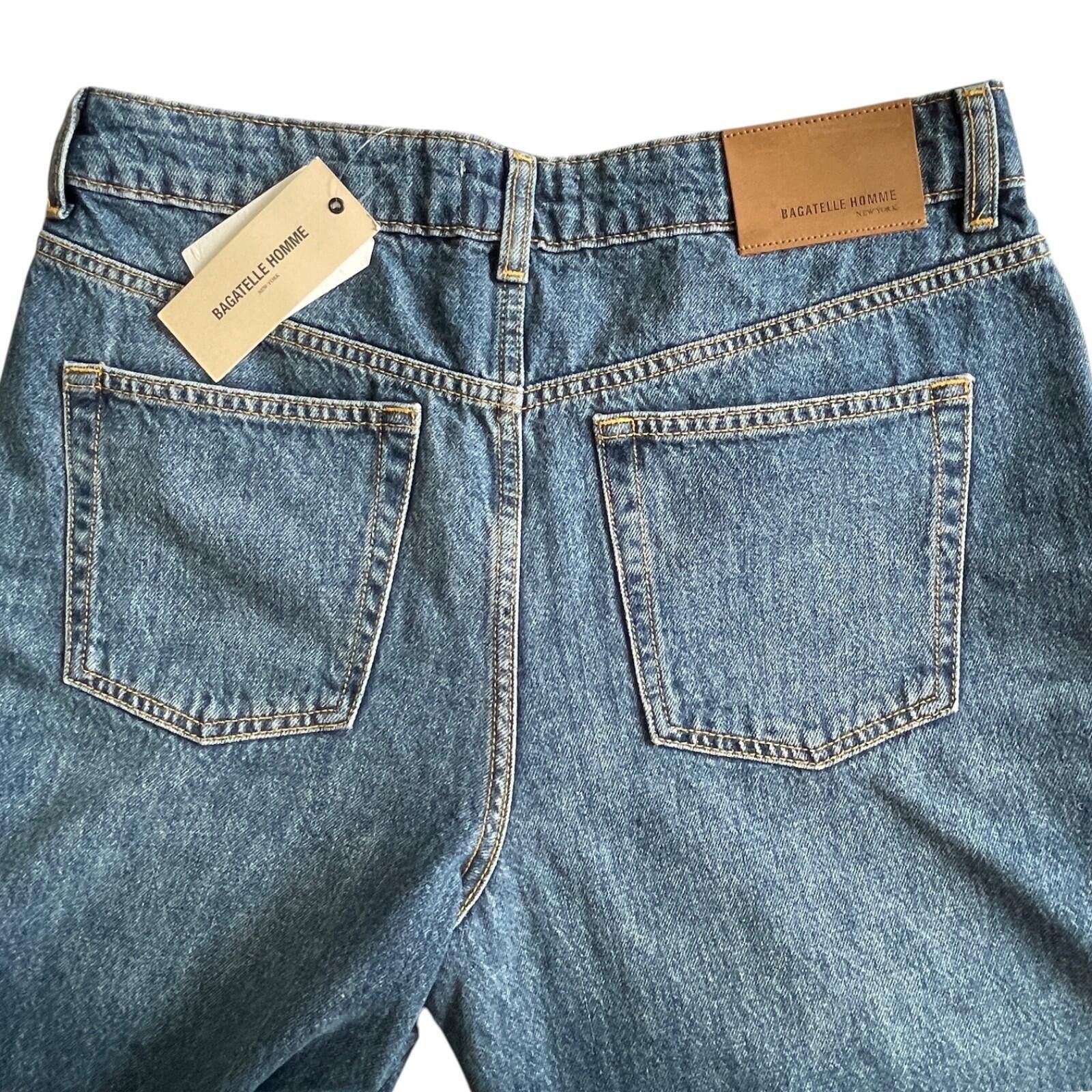 Other NWT Bagatelle Homme Jeans Mens 32x32 Baggy Leg Denim Size US 32 / EU 48 - 7 Thumbnail