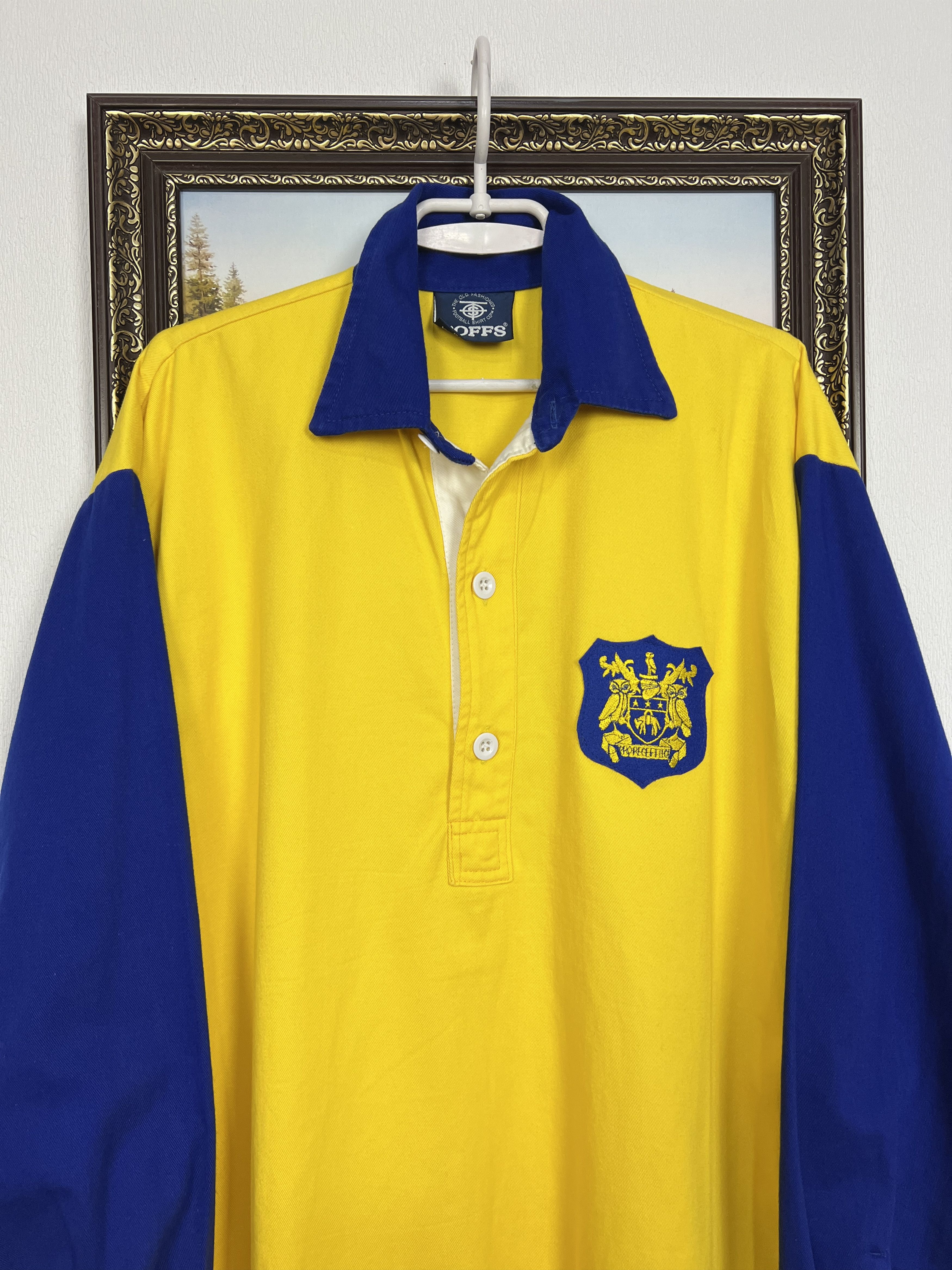Vintage Leeds United Replicas football shirt 1934 Long Sleeve Jersey Size US L / EU 52-54 / 3 - 2 Thumbnail
