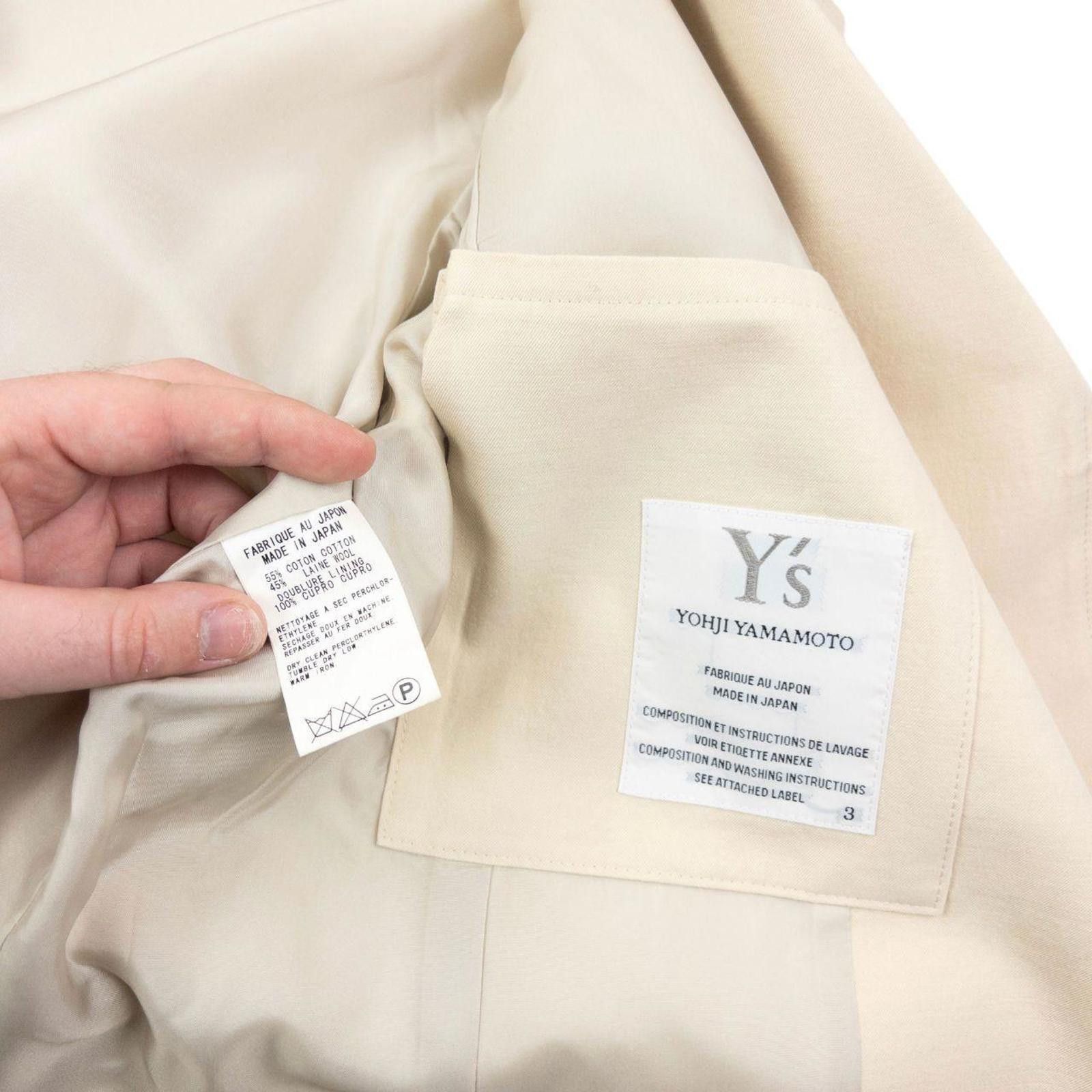 Yohji Yamamoto Vintage 90s Yohji Yamamoto Asymmetric Zip Jacket Size S Size US S / EU 44-46 / 1 - 5 Thumbnail