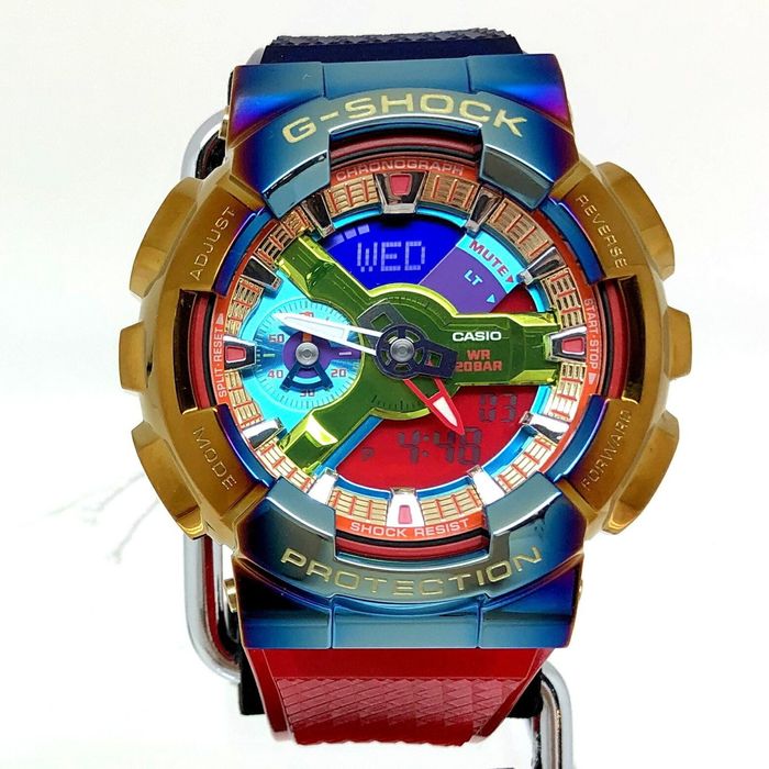 Casio CASIO G-SHOCK Watch GM-110RB-2AJF Rainbow IP Metal Cover Ana