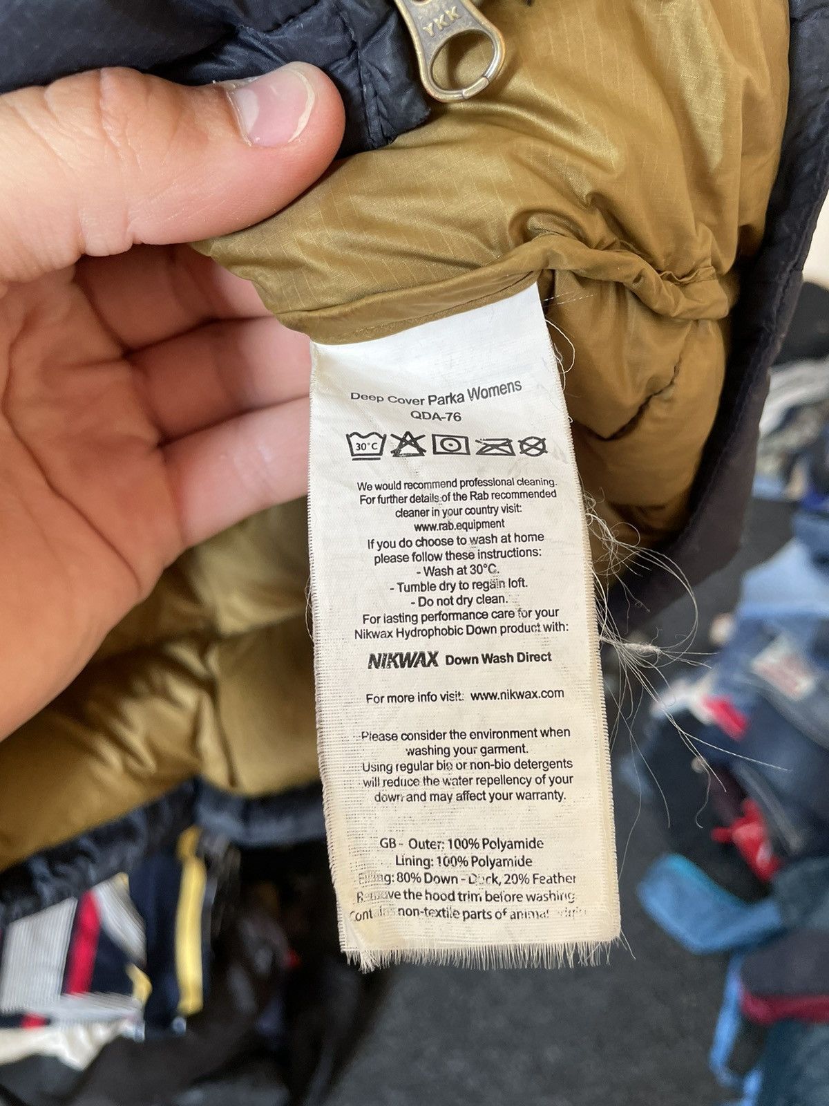 Rab Rab Jacket Deep Cover Parka Down Pertex Quantum Long Ladies Size M / US 6-8 / IT 42-44 - 6 Thumbnail