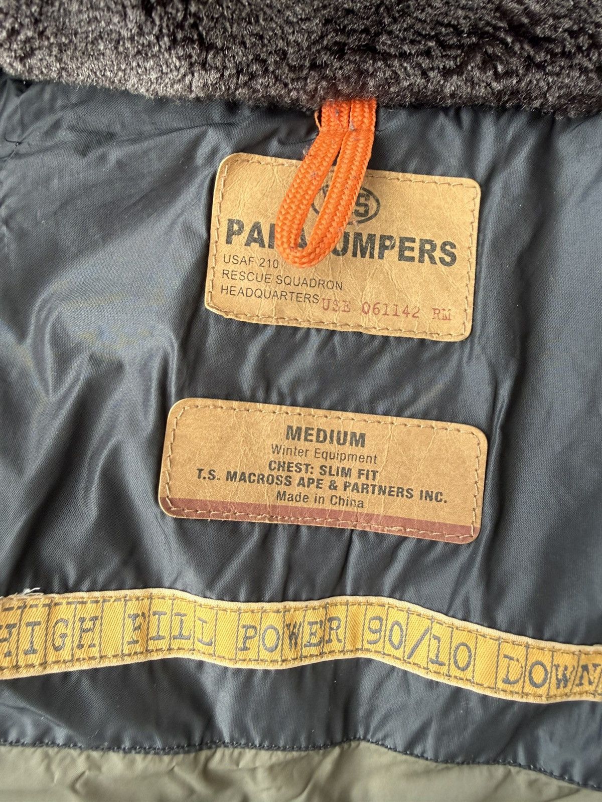 Parajumpers PARAJUMPERS PJS 895$ Down Navy Nylon Parka Jacket Size US M / EU 48-50 / 2 - 8 Thumbnail