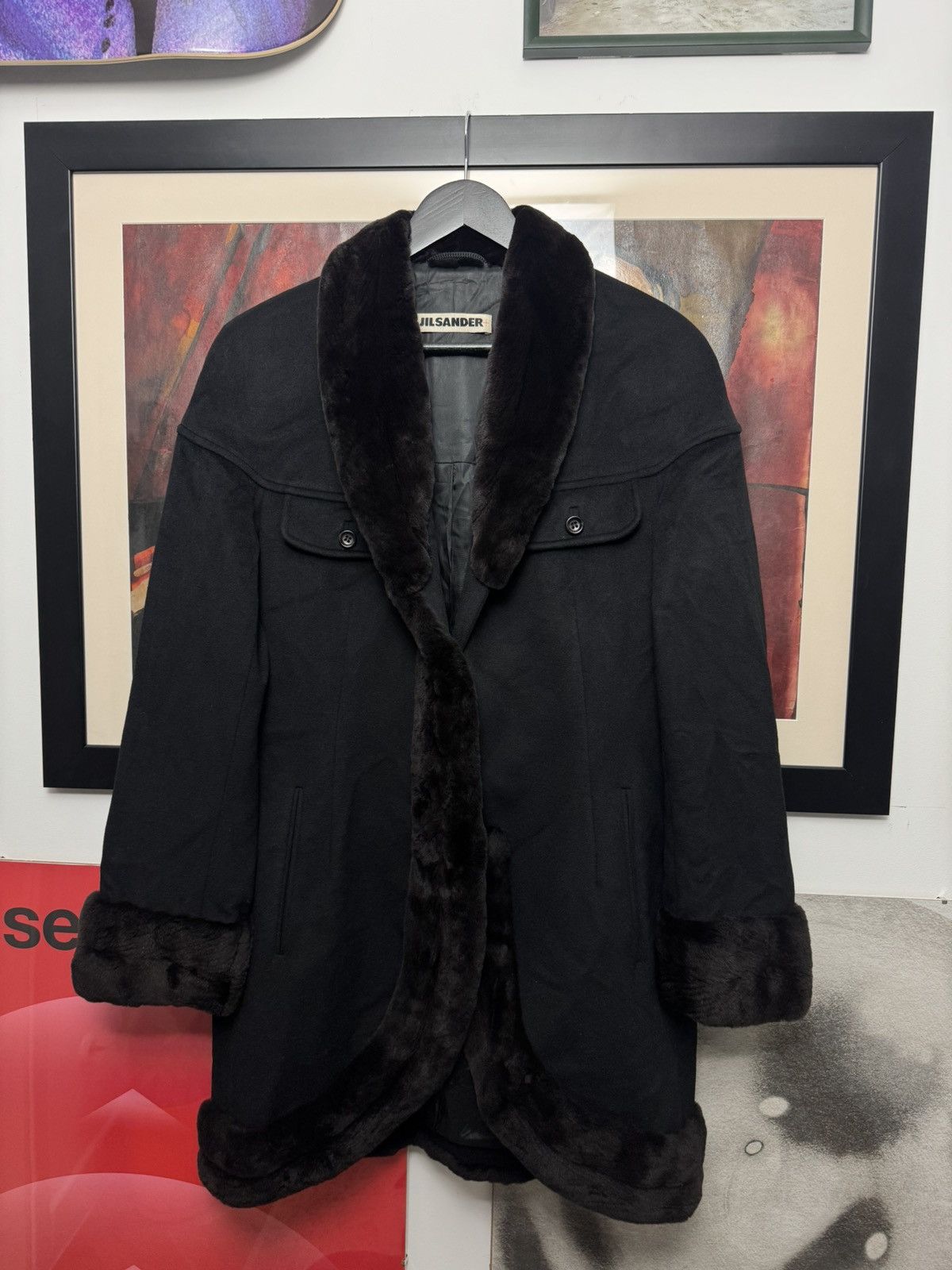 Jil Sander Jil Sander 100% Cashmere Coat Jacket Designer Luxury Rare Size S / US 4 / IT 40 - 1 Thumbnail