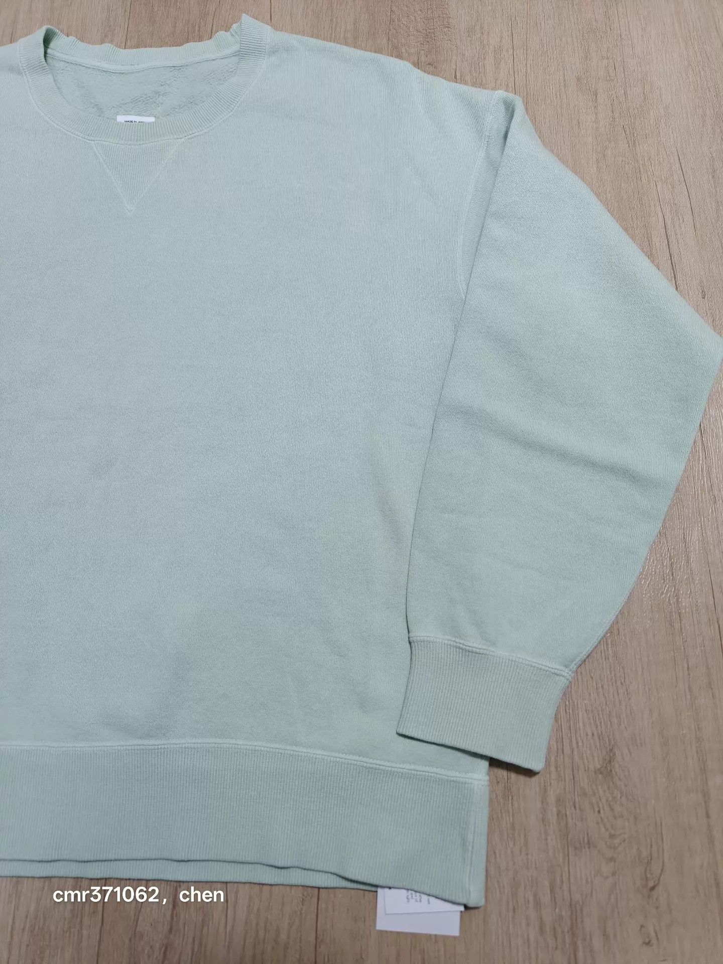 Visvim visvim 26SS Jumbo SB Sweat L/S Dmgd lt Green Sz3 Size US L / EU 52-54 / 3 - 3 Thumbnail