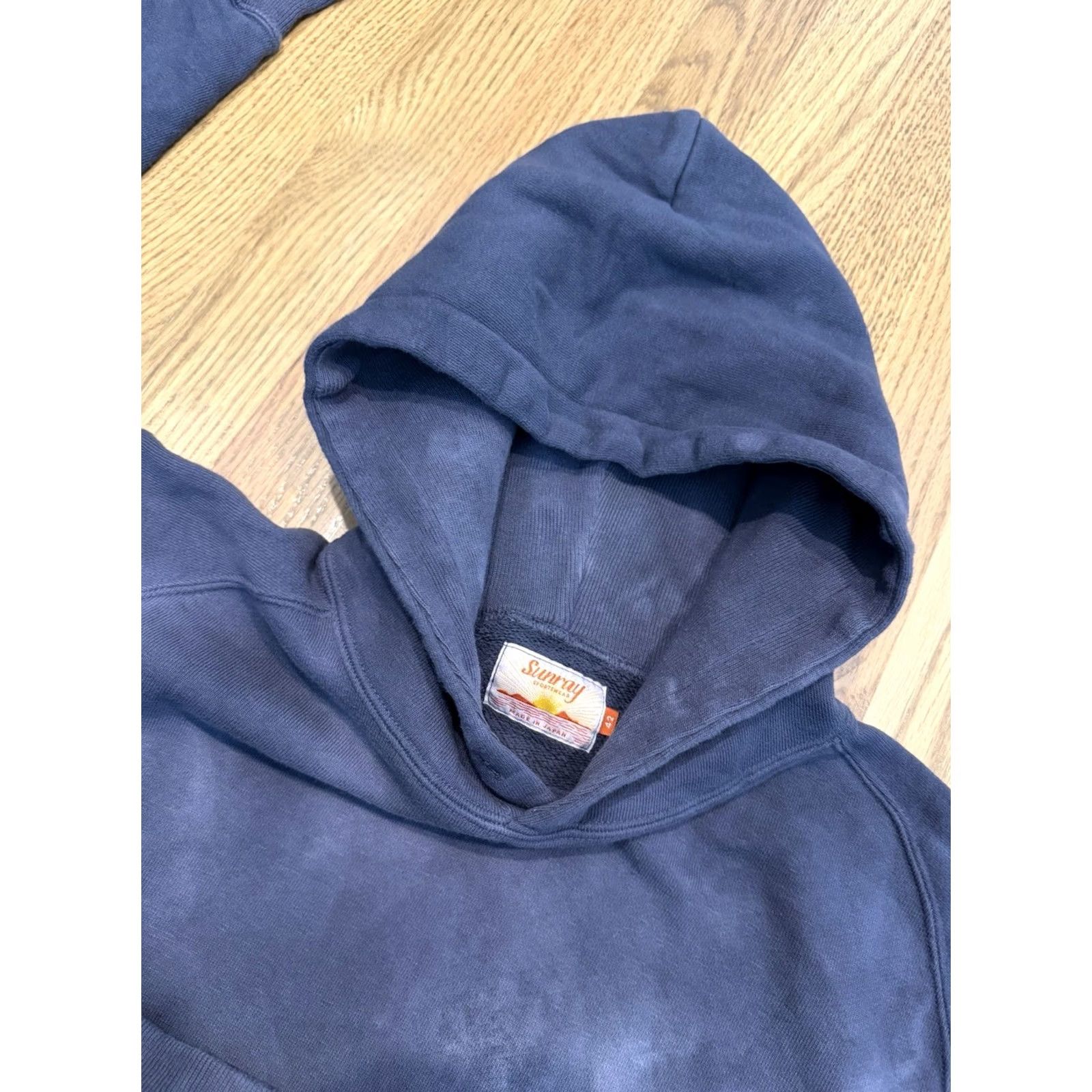 Sunray Sportswear Sunray Sportswear Hoodie Sweatshirt Men’s Size 42 L Blue Tie Dye Fleece Cotton Kangaroo Pocket Made In Japan Size US L / EU 52-54 / 3 - 7 Thumbnail