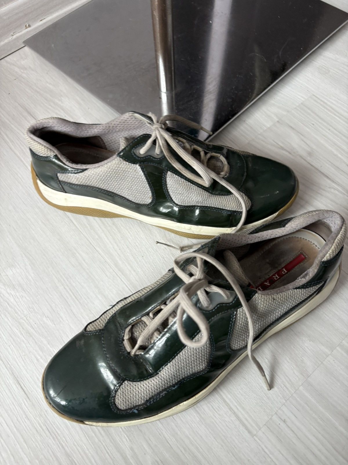 Prada PRADA AMERICAN CUP SNEAKERS Size US 10.5 / EU 43-44 - 9 Thumbnail