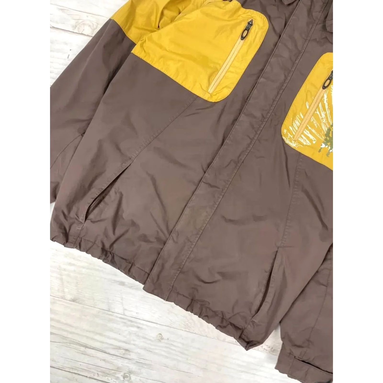 Oakley VINTAGE Oakley Jacket Ski 90s Nylon Logo Men Size S Brown Size US S / EU 44-46 / 1 - 3 Thumbnail