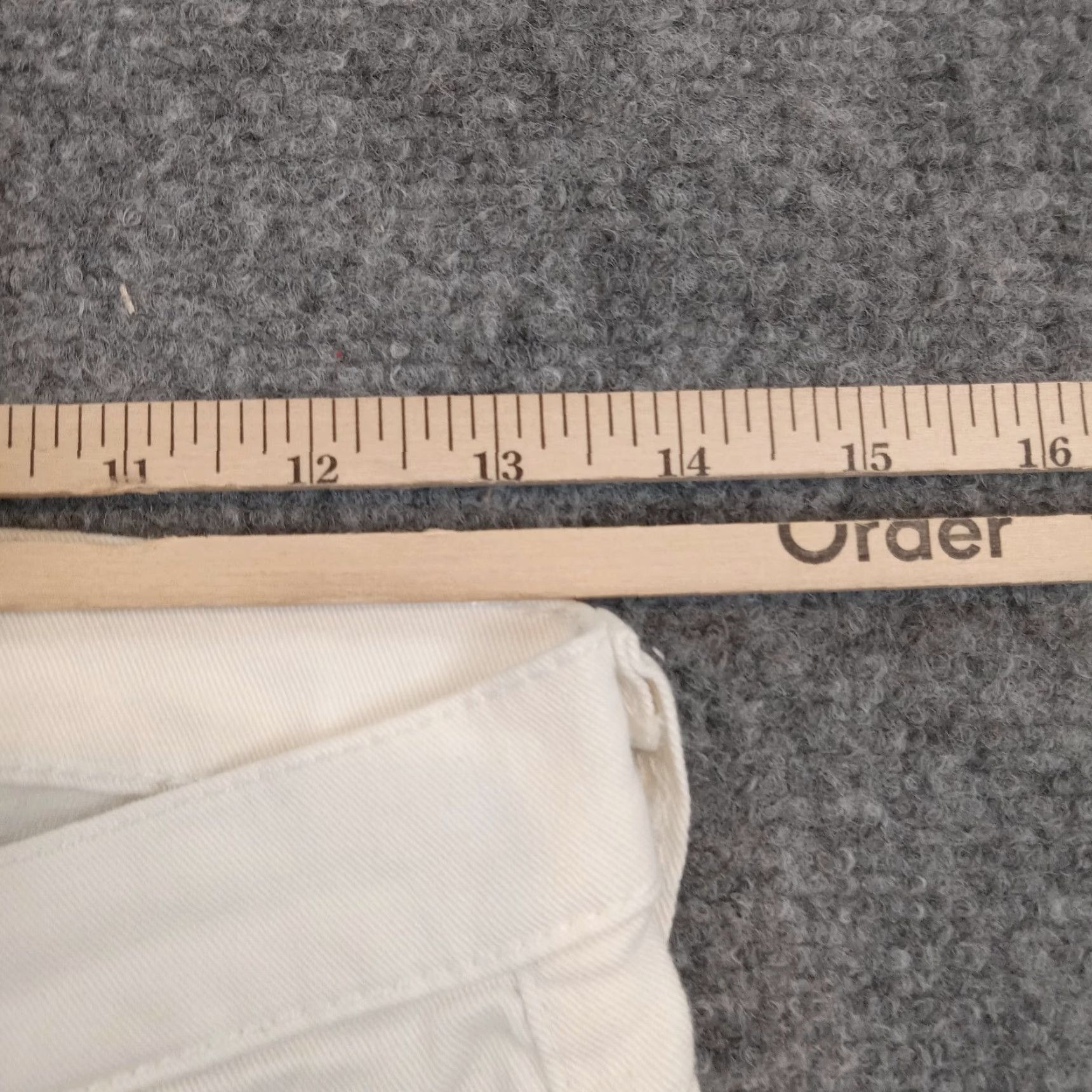 Hudson Hudson Jeans Women's White Denim Skinny Stretch Mid Rise Ankle Pockets Size 26 Size 27" / US 4 / IT 40 - 5 Thumbnail