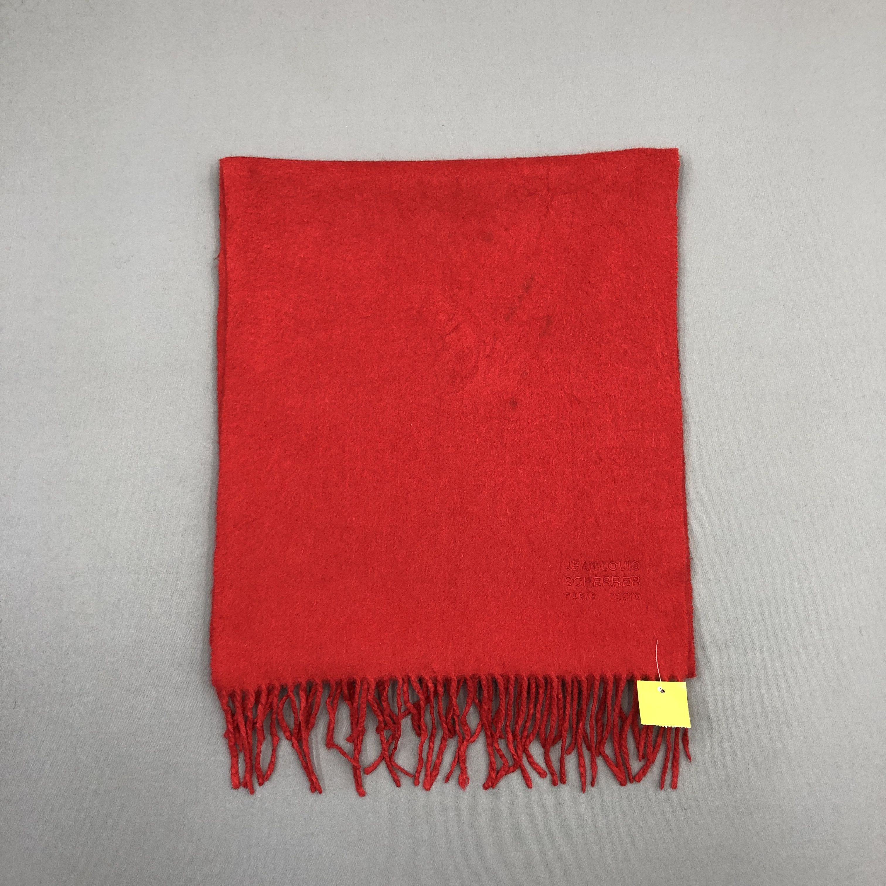 Jean-Louis Scherrer Vintage Jean Louis Scherrer Scarf Muffler Wool Scarves Size ONE SIZE - 2 Thumbnail