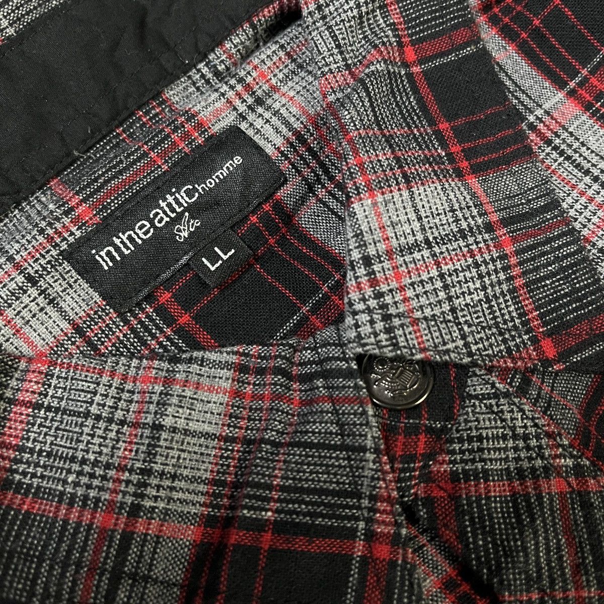 In The Attic 2000s IN THE ATTIC - PUNK IF SIX WAS NINE GOTHIC VIBE SHIRT Size US L / EU 52-54 / 3 - 4 Thumbnail