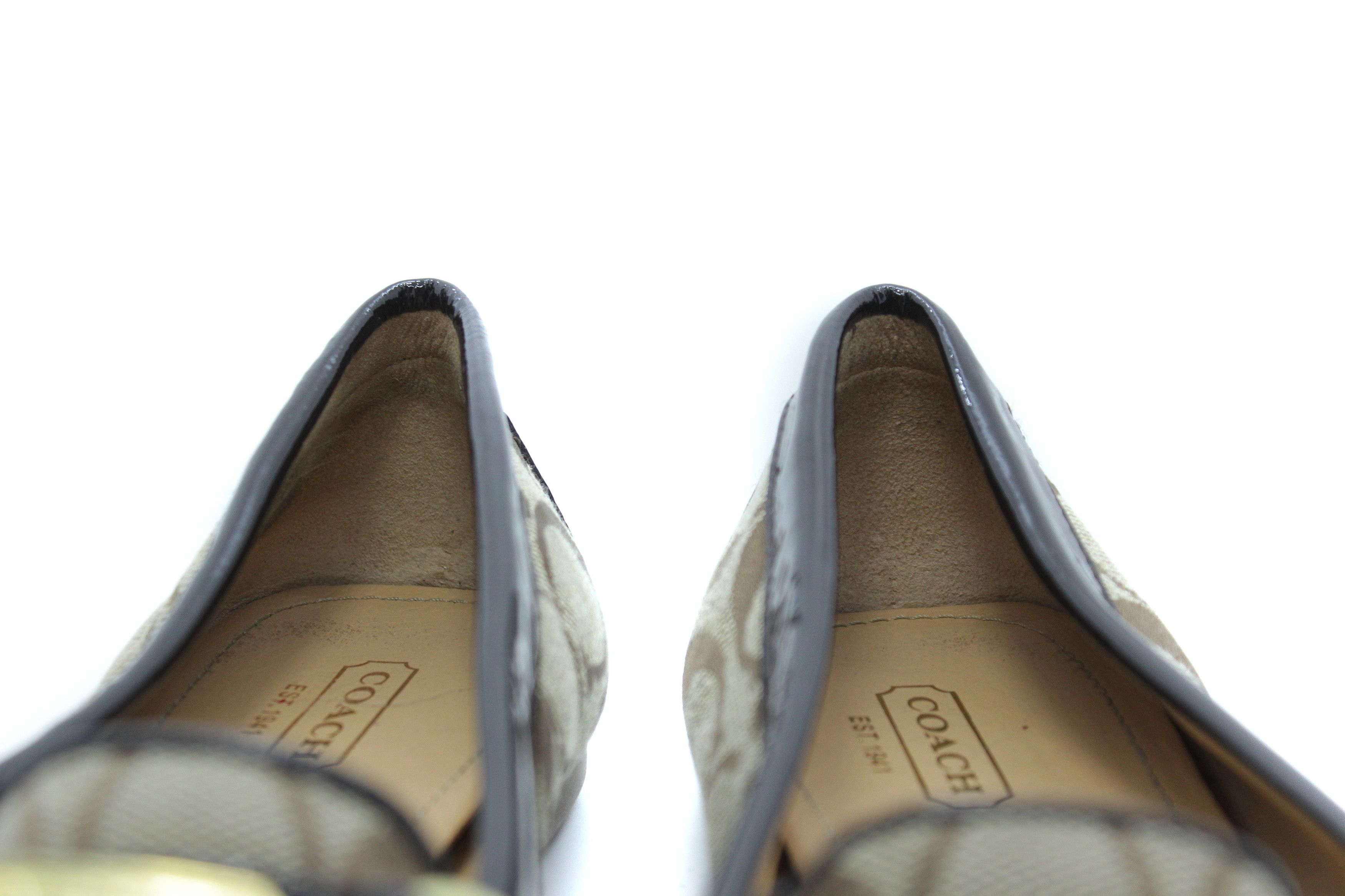 Coach Monogram Logos Loafers Size US 7 / IT 37 - 6 Thumbnail