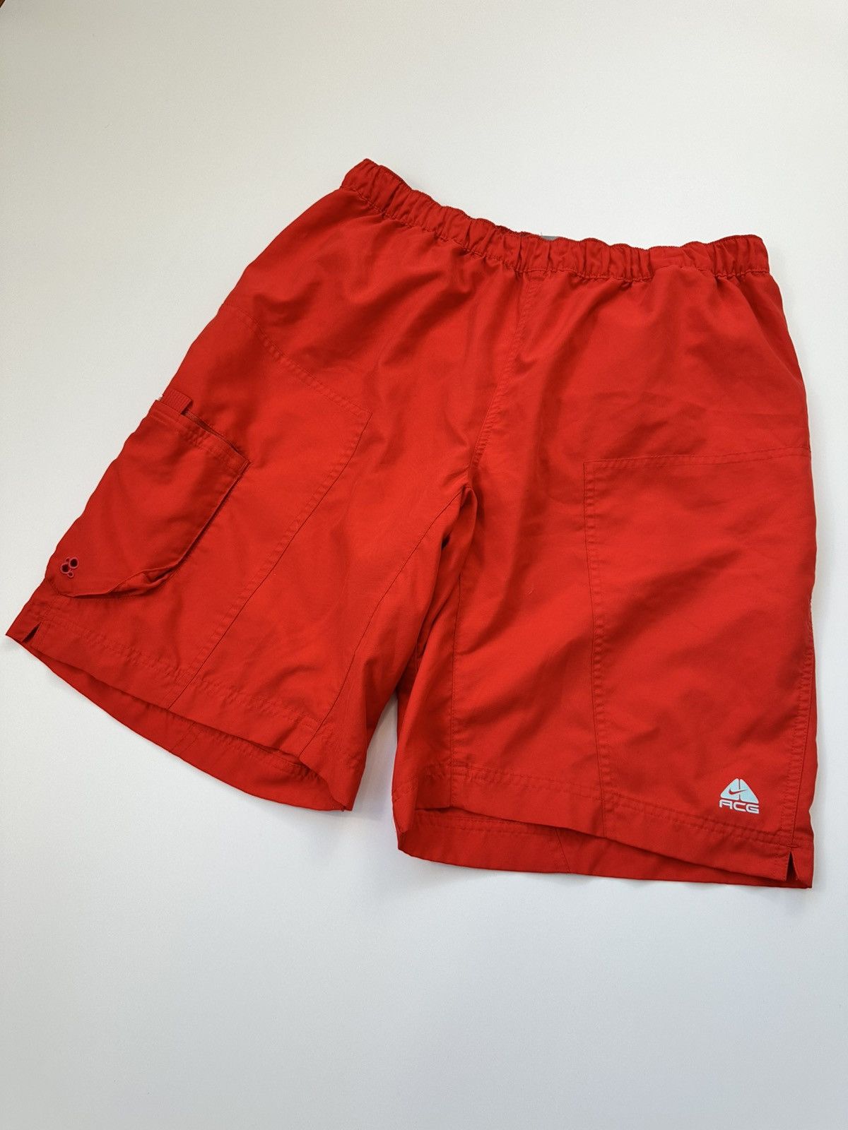 Nike ACG Nike ACG Shorts Logo Men's Red Size US 33 - 6 Thumbnail
