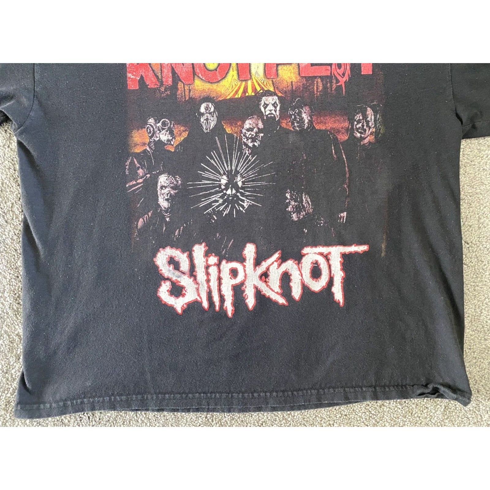 Vintage VINTAGE Slipknot Knotfest T Shirt Men’s XL Black Alstyle Danzig Volbeat Anthrax ETC Size US XL / EU 56 / 4 - 3 Thumbnail