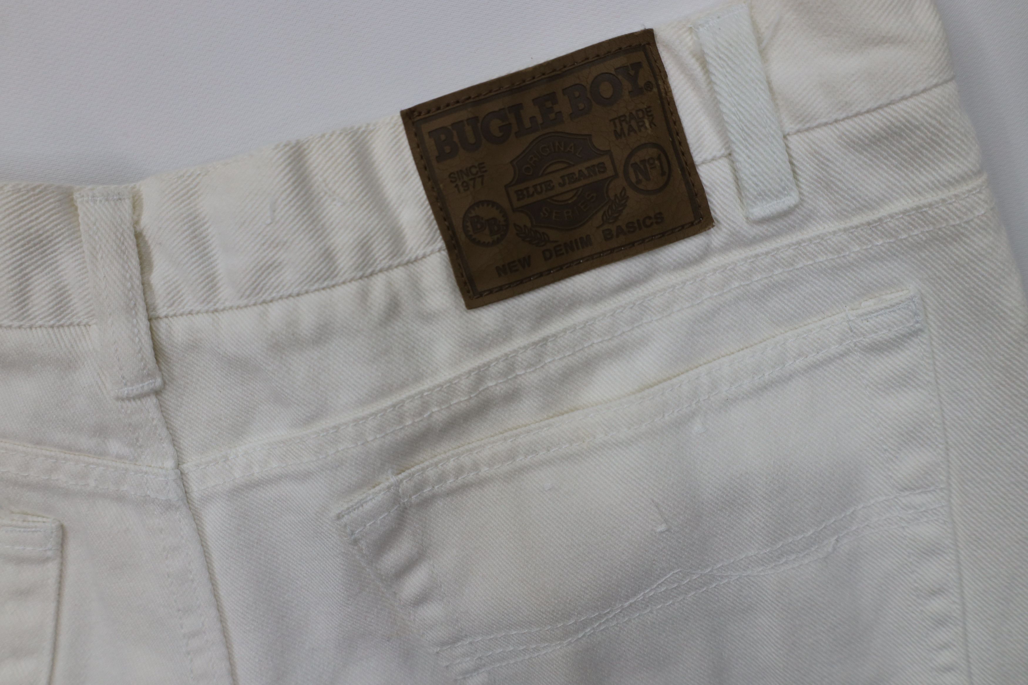 Vintage Vintage 90s Streetwear Relaxed Tapered Leg Jeans White Size US 36 / EU 52 - 13 Thumbnail