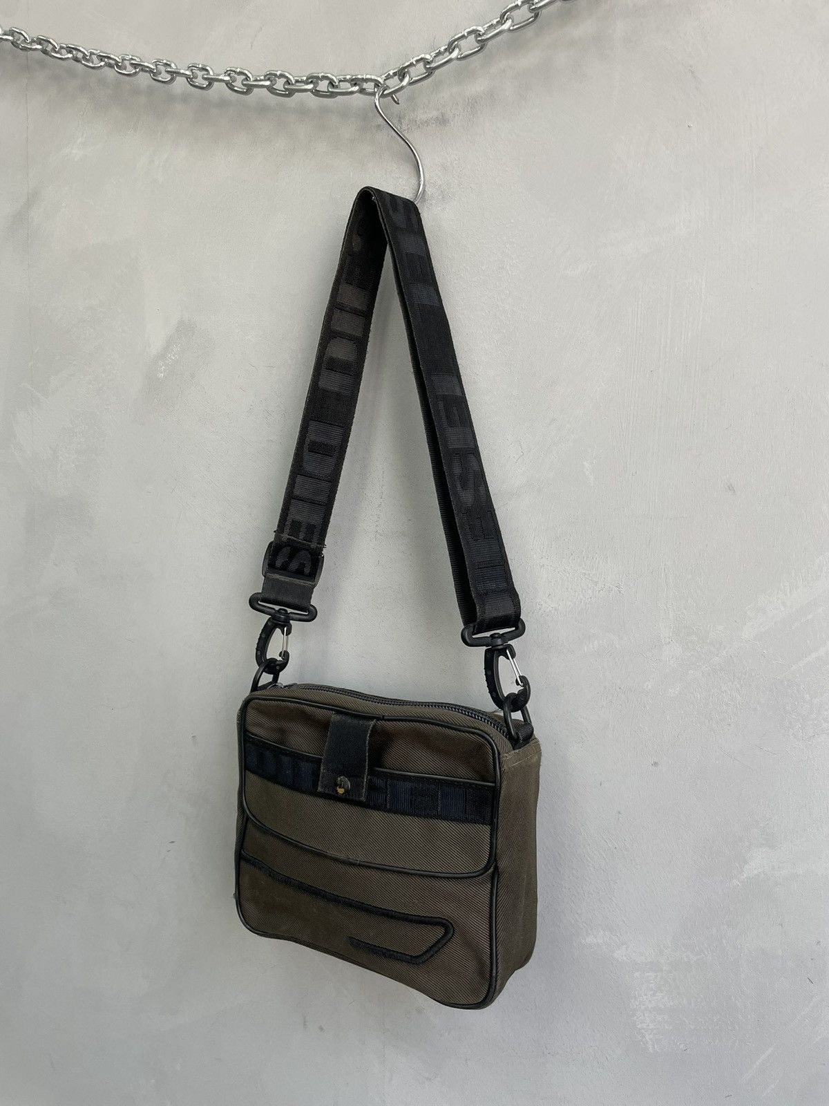 Diesel Tactical military Diesel messenger bag y2k Size ONE SIZE - 4 Thumbnail