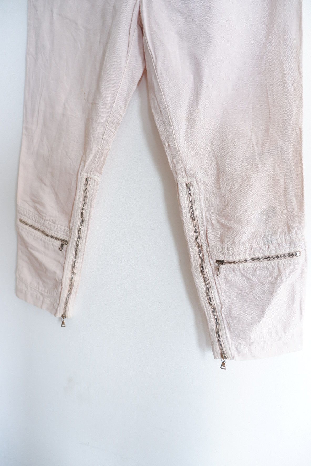 Prada PRADA Early 2000s Rose Cropped Biker Pants Size 28" / US 6 / IT 42 - 3 Thumbnail