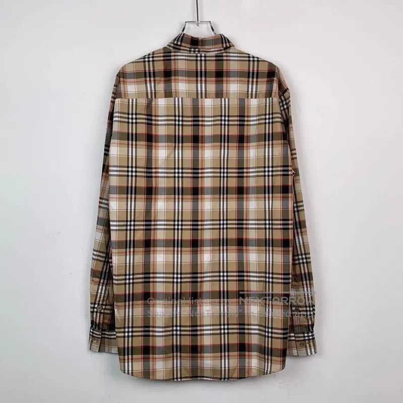 Burberry Burberry Women's Khaki Cotton Shirt. Size L / US 10 / IT 46 - 2 Thumbnail