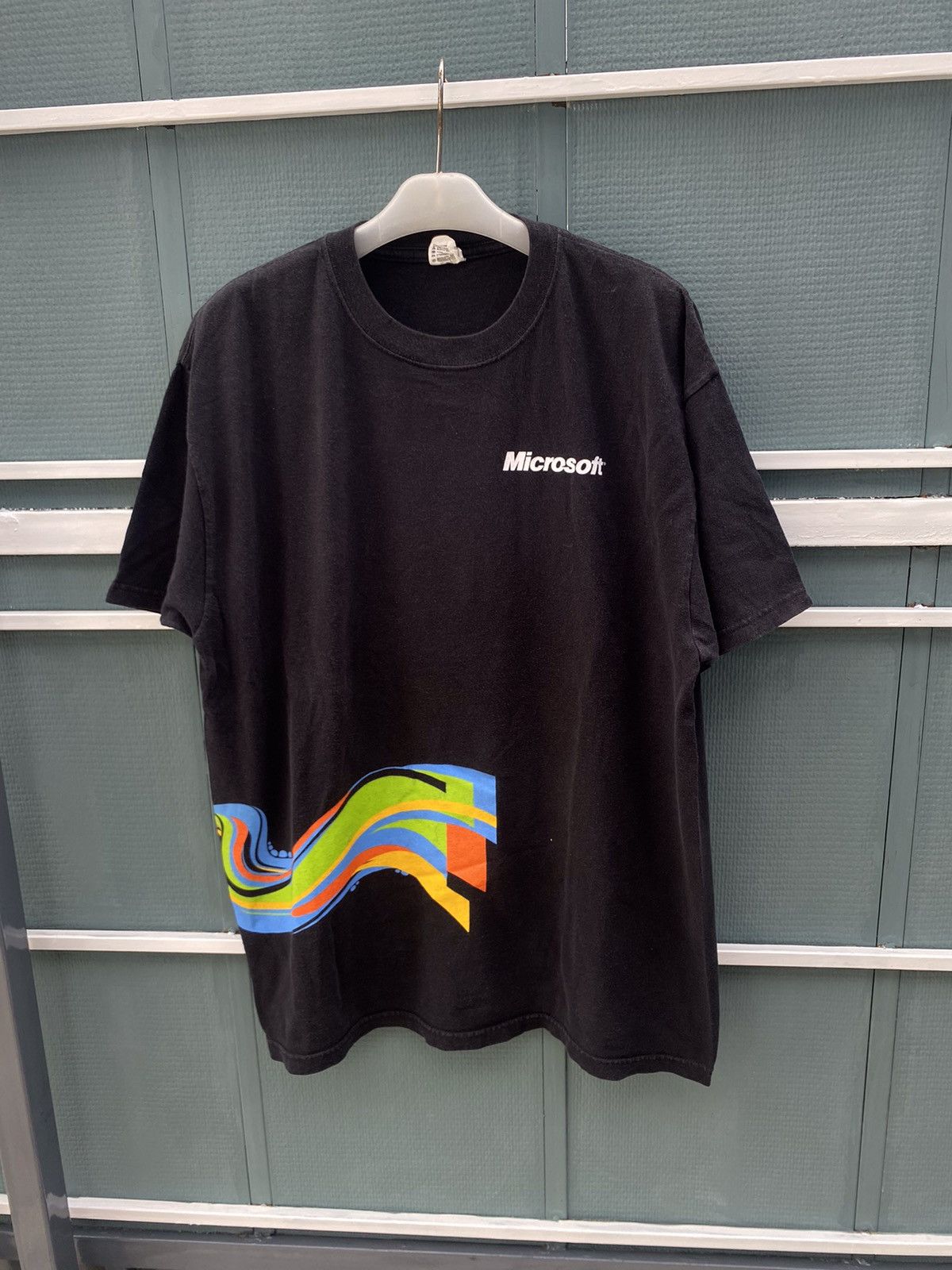 Vintage Vintage microsoft launch graphic tee Size US L / EU 52-54 / 3 - 1 Thumbnail