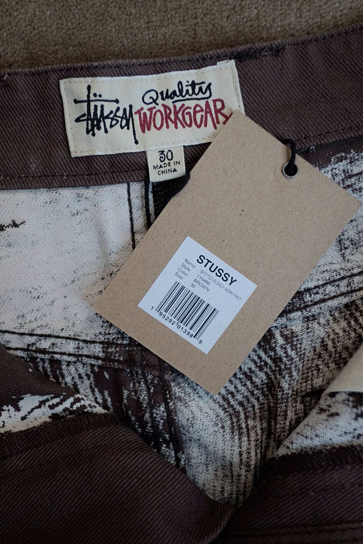 Stussy Work Pant Size US 30 / EU 46 - 3 Thumbnail