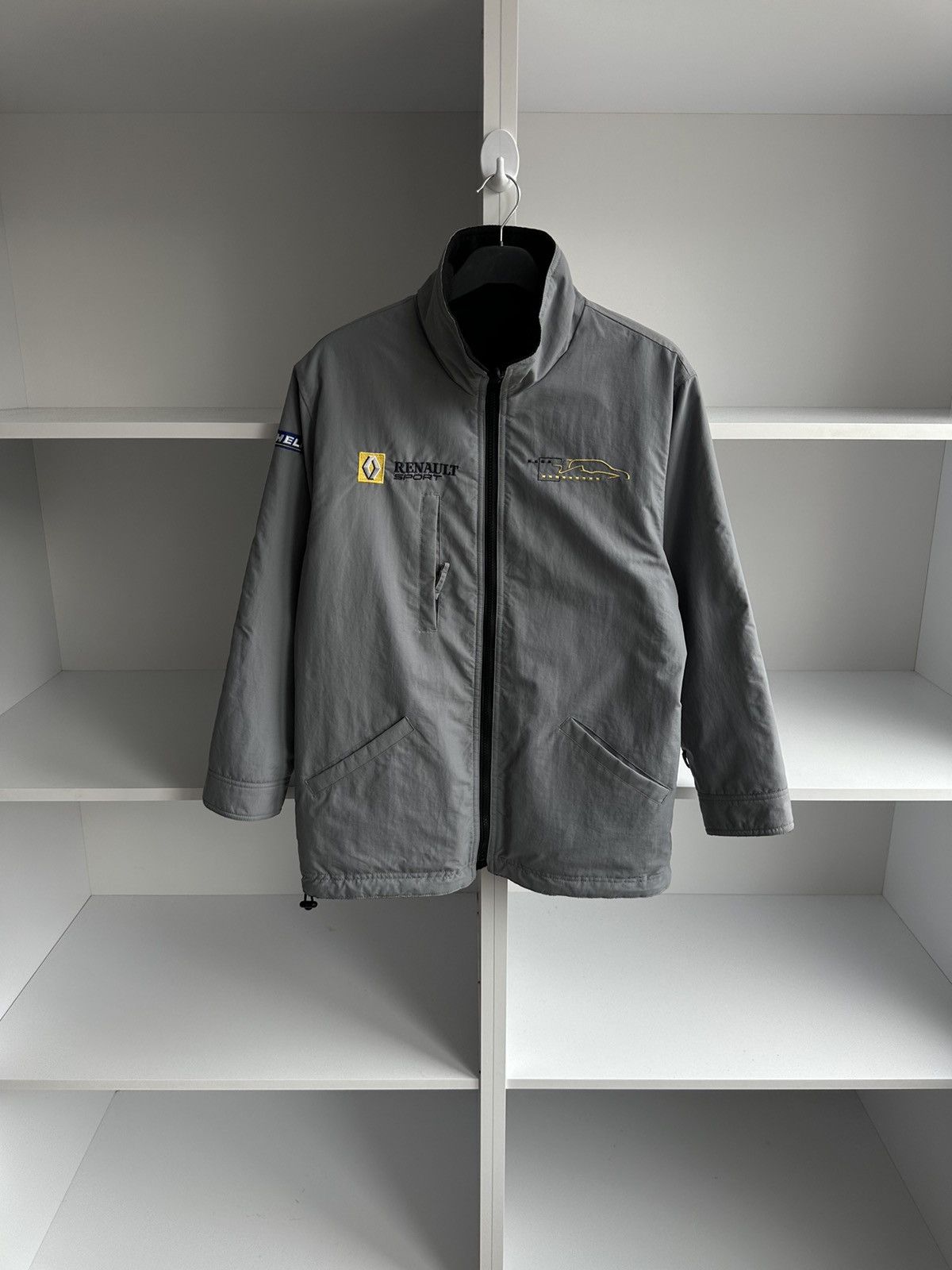 Vintage Vintage Renault Sport 3 in 1 Racing F1 Grey Jacket Size US S / EU 44-46 / 1 - 15 Thumbnail