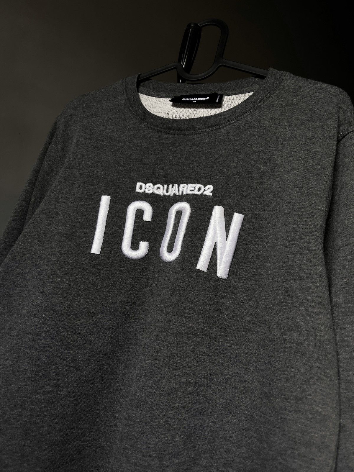 Dsquared2 Dsquared2 Icon Big Embroidered Logo Sweatshirt Size US M / EU 48-50 / 2 - 1 Thumbnail