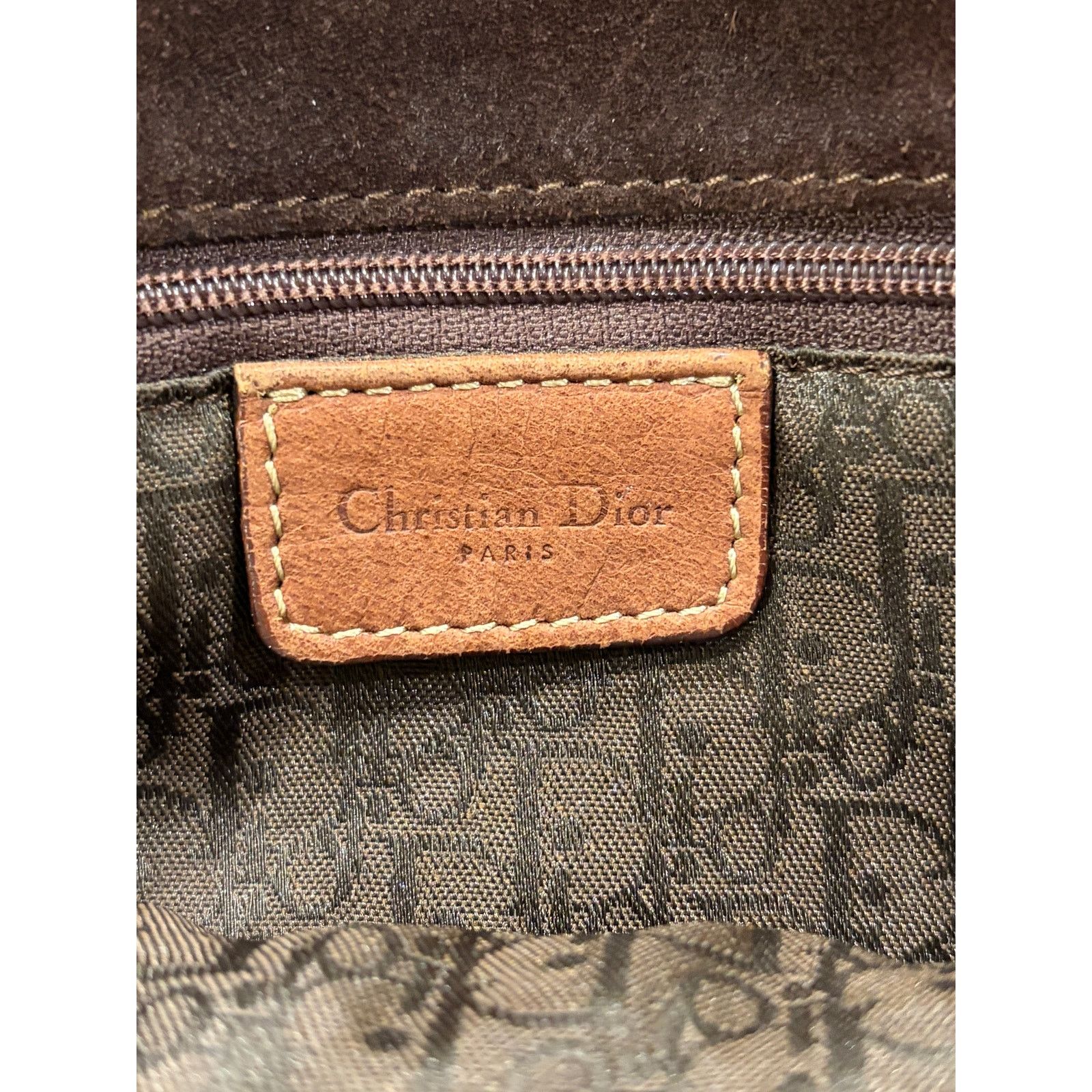 Dior 2002 Christian Dior by John Galliano canvas Saddle bag Size ONE SIZE - 14 Thumbnail