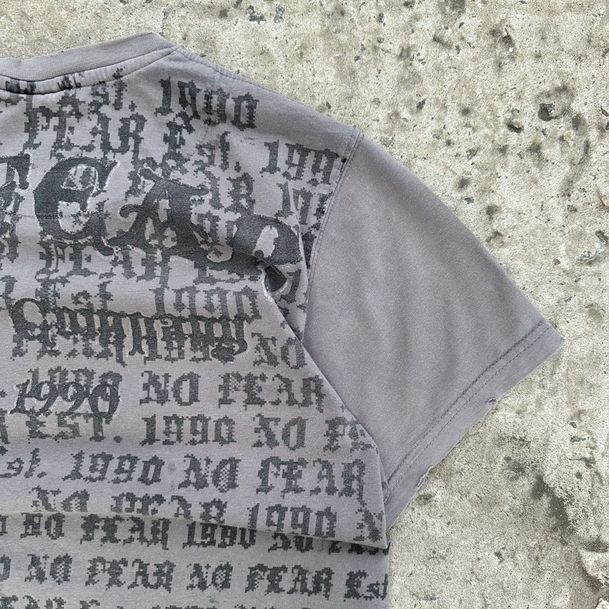 Affliction × Japanese Brand × No Fear VTG Japanese Style Adult No Fear T-shirts Crazy Fit Y2K 00s Size US M / EU 48-50 / 2 - 9 Thumbnail