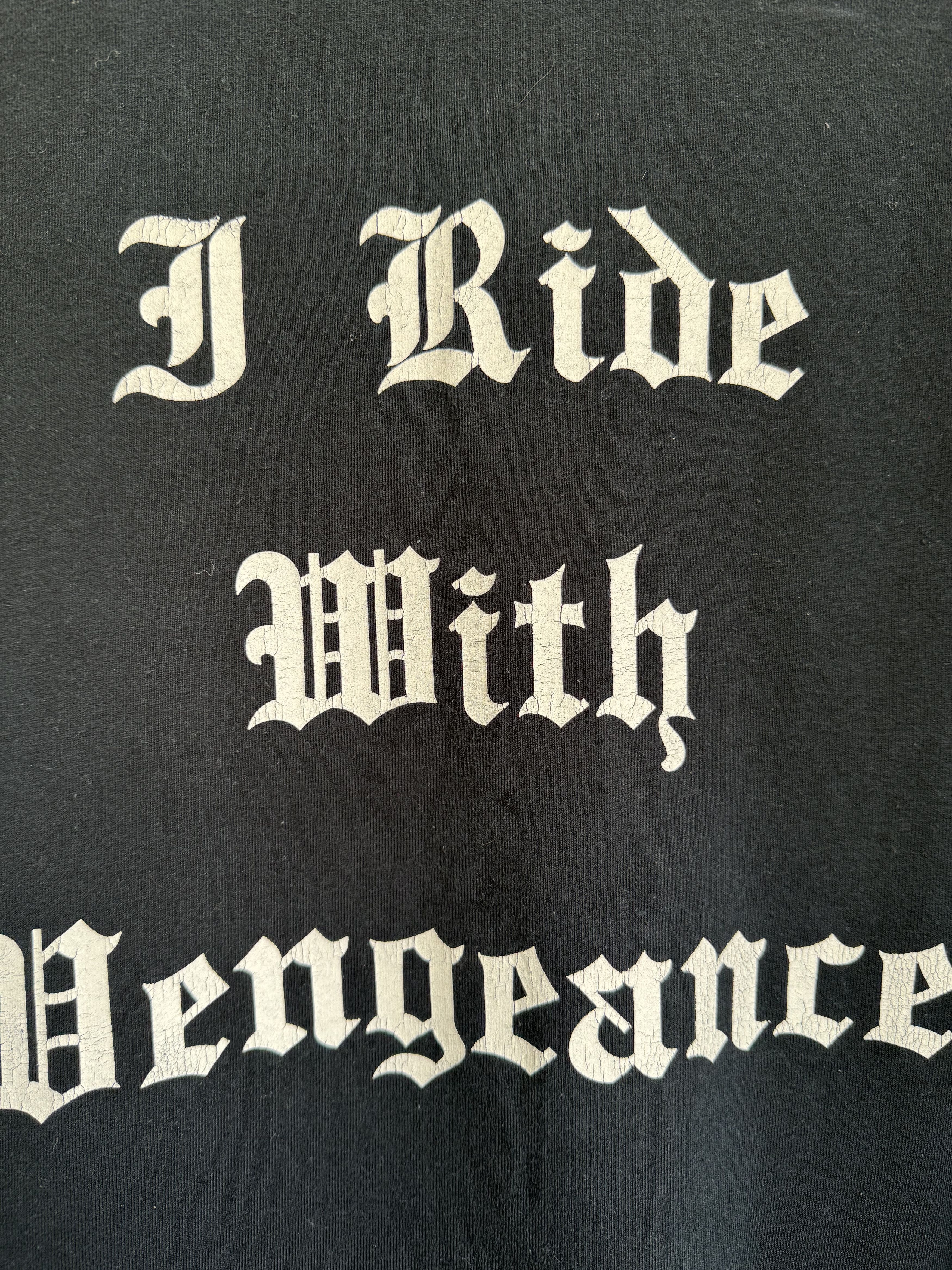 Band Tees × Vintage Vintage 2000s Master Charger I ride with a vengeance tee Size US XL / EU 56 / 4 - 5 Thumbnail